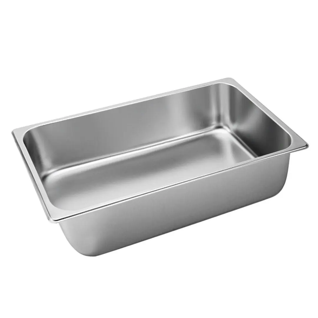 Soga Gastronorm GN Pan Full Size 1/1 GN Pan 15cm Deep Stainless Steel Tray