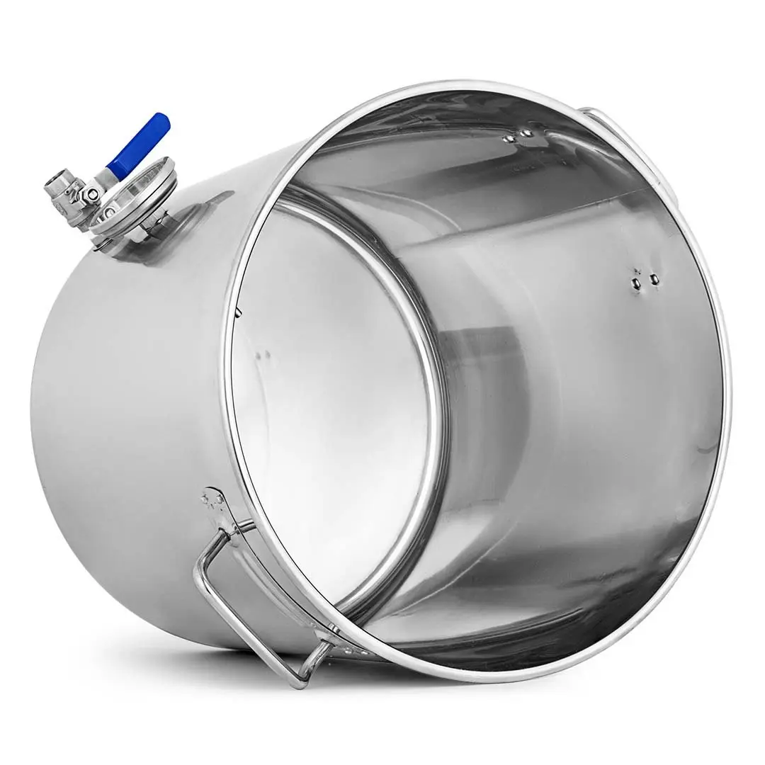 Soga Stainless Steel Brewery Pot 130L With Beer Valve 55*55cm