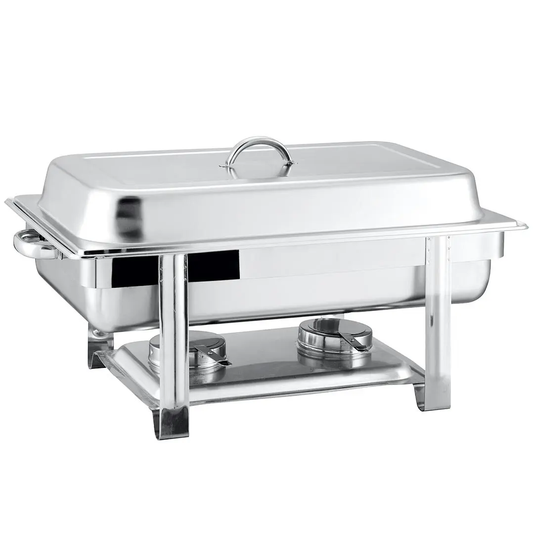 Soga Stainless Steel Chafing 2x4.5L Catering Dish Food Warmer