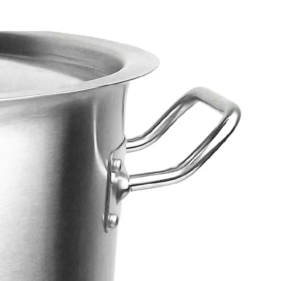 Soga Stock Pot 225L Top Grade Thick Stainless Steel Stockpot 60CMX80CM 18/10