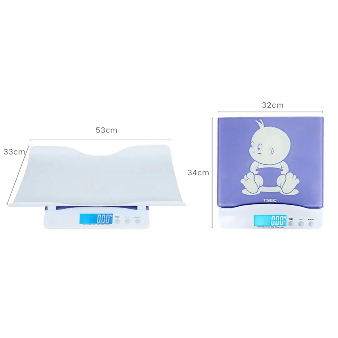 Soga 100kg Digital Baby Scales Electronic LCD Display Paediatric Infant Weight Monitor