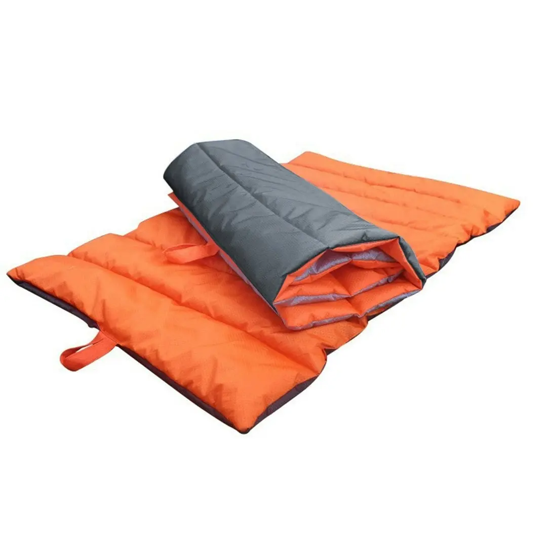 Soga Grey Camping Pet Mat Waterproof Foldable Sleeping Mattress with Storage Bag Travel Outdoor Essentials