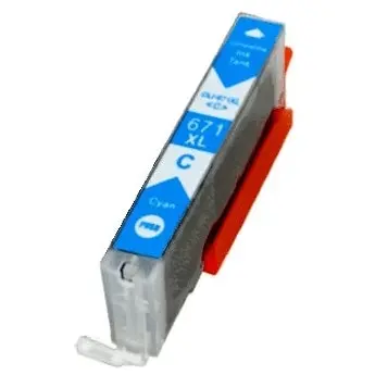 Compatible Canon PGI-670XL Cyan High Yield Inkjet Cartridge