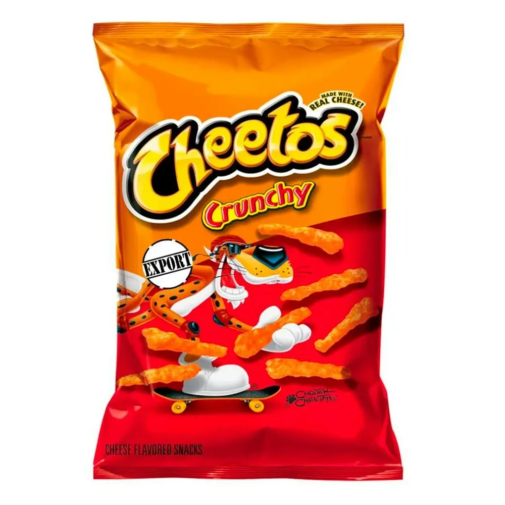 10PK CHEETOS 226.8g Crunchy Cheese Flavoured Sharing Cheesy Snack/Value Pack