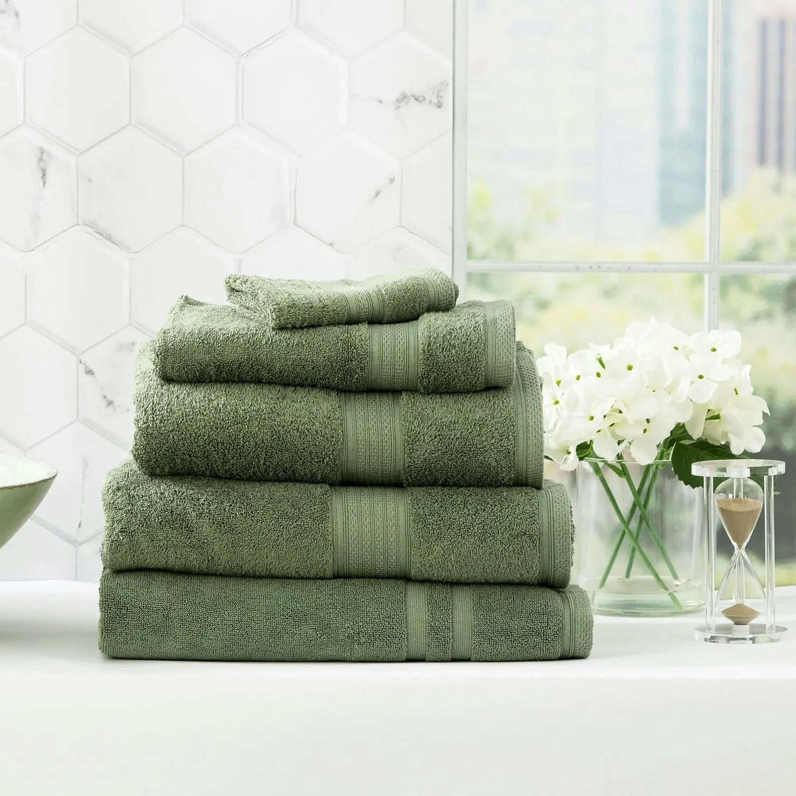 Stella Bamboo Towel Sets Jade