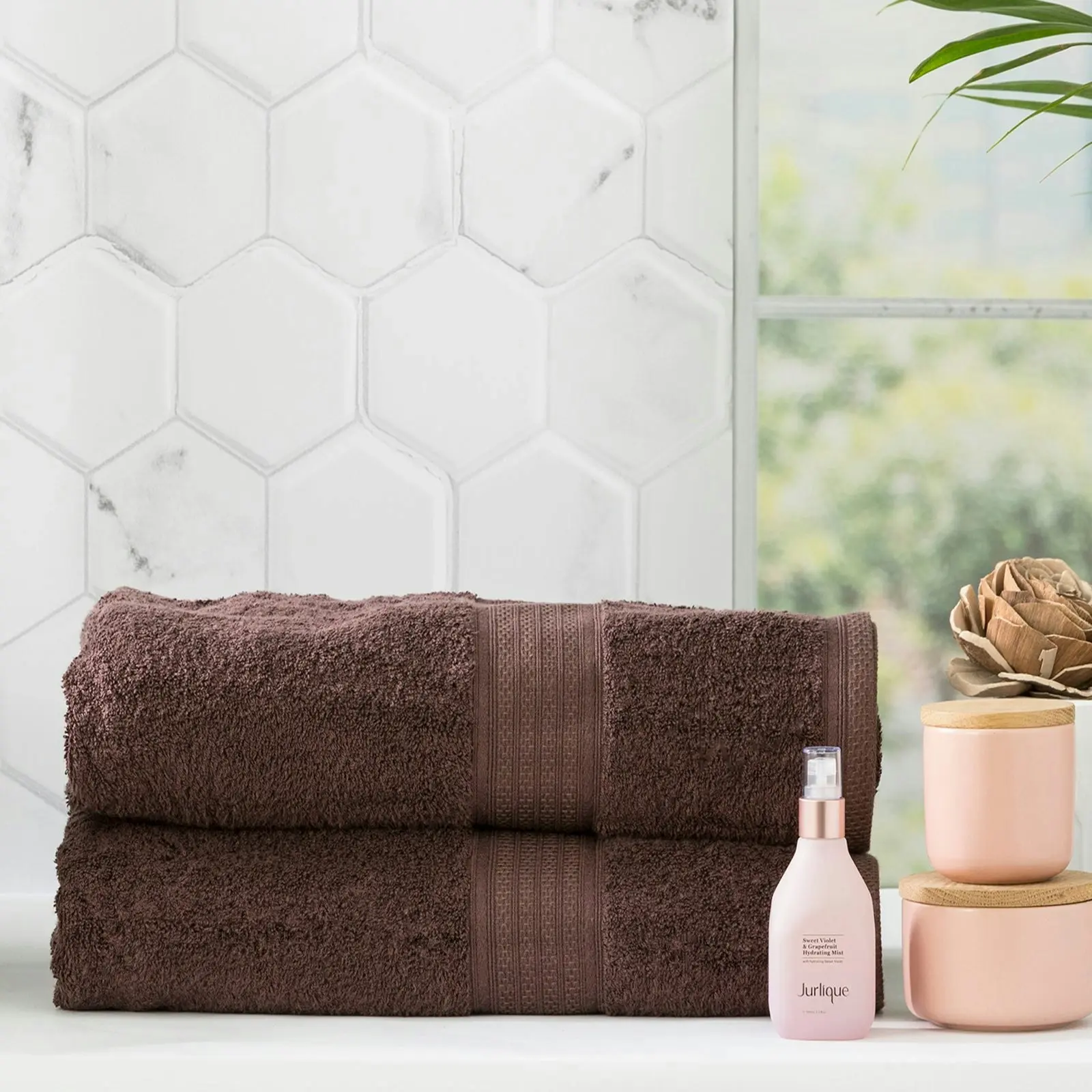 Stella Bamboo Towel Sets Cocoa