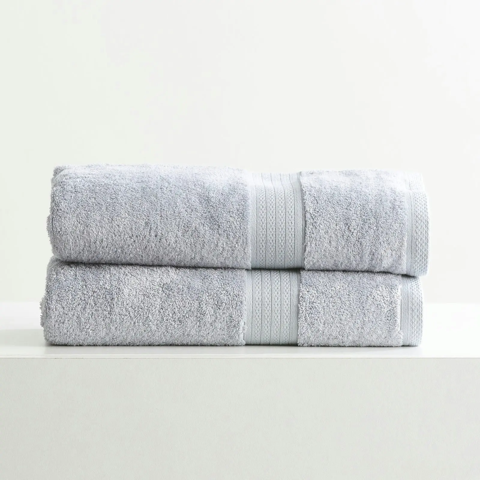 Stella Bamboo Towel Sets Silver