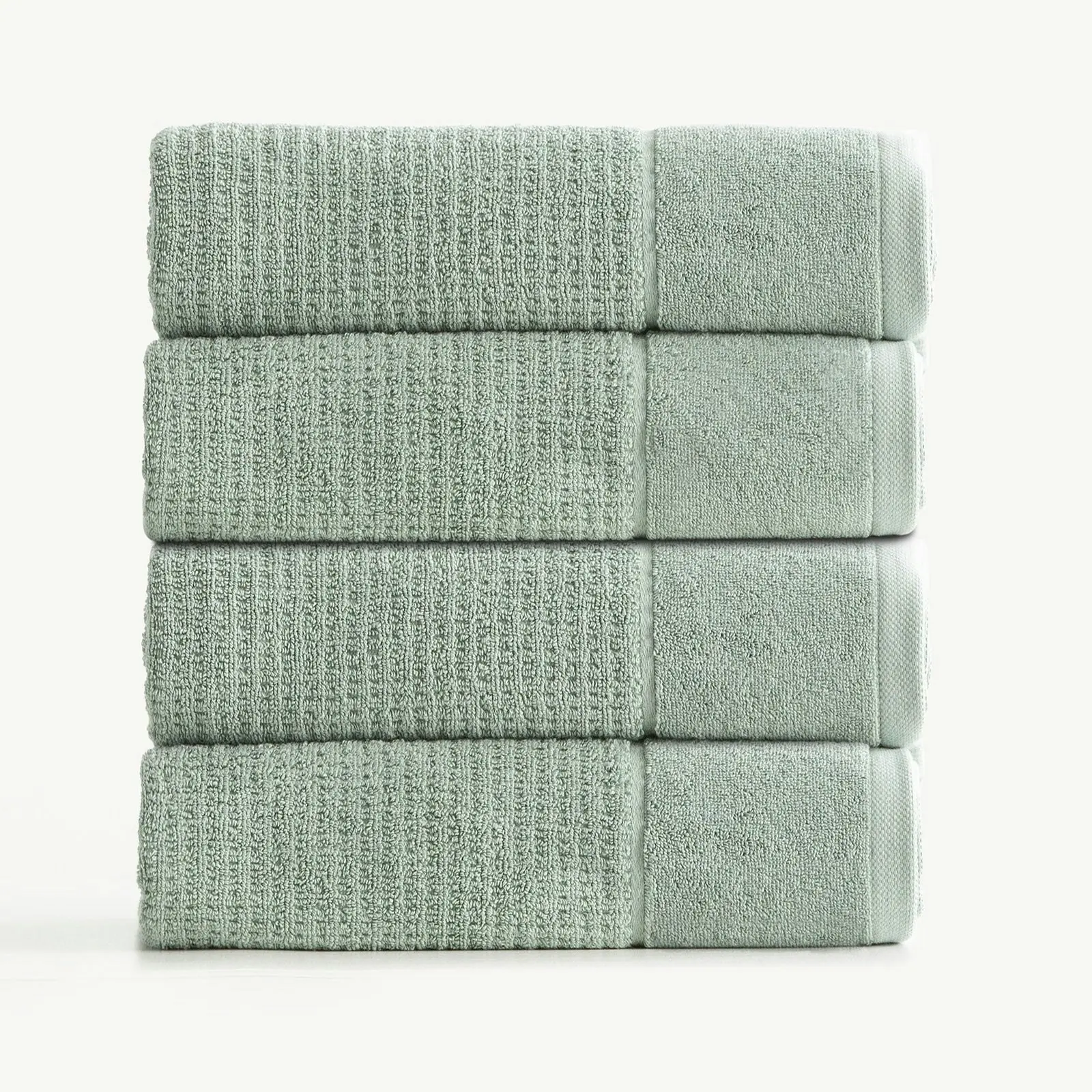 Cambridge Waffle Towel Sets Eucalyptus