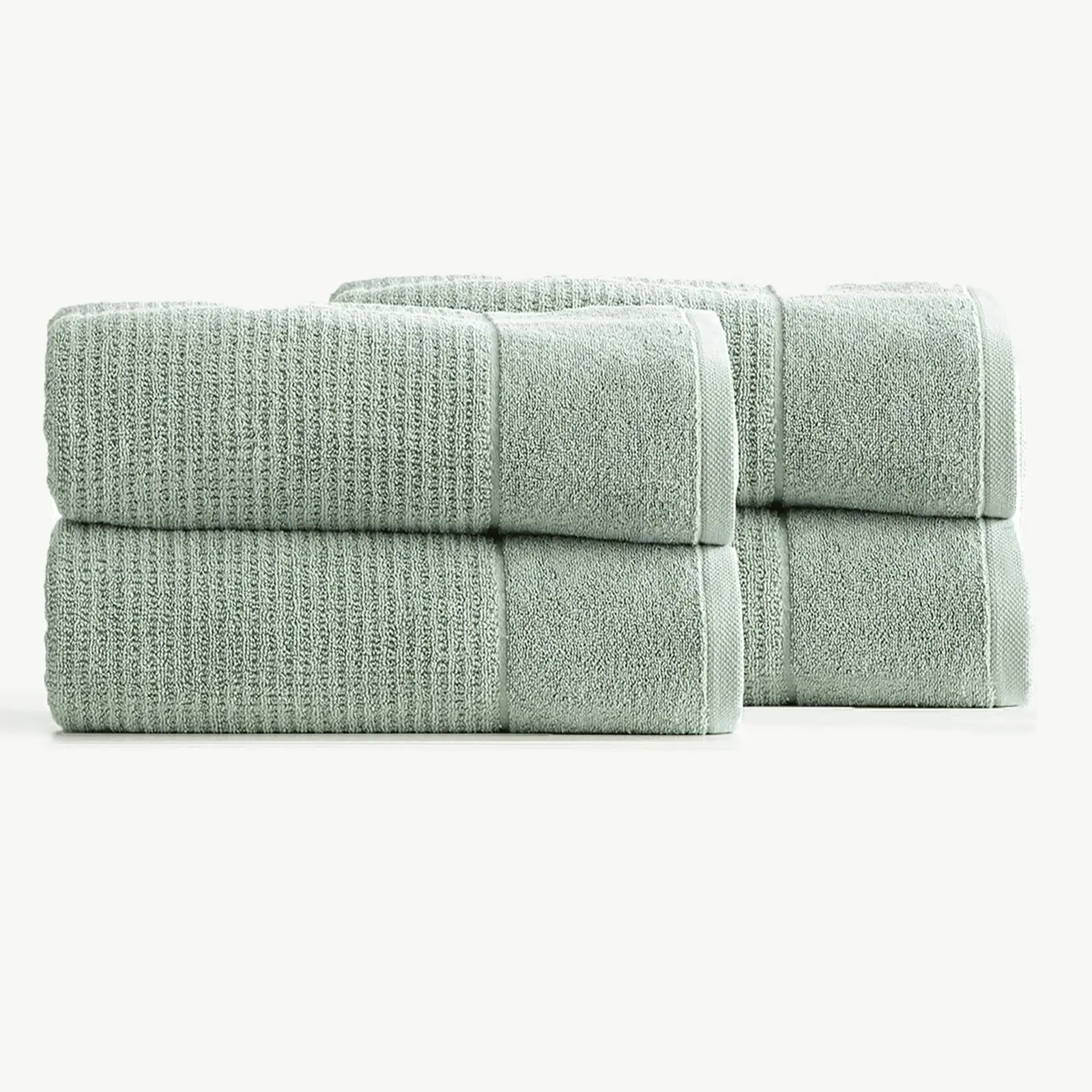 Cambridge Waffle Towel Sets Eucalyptus