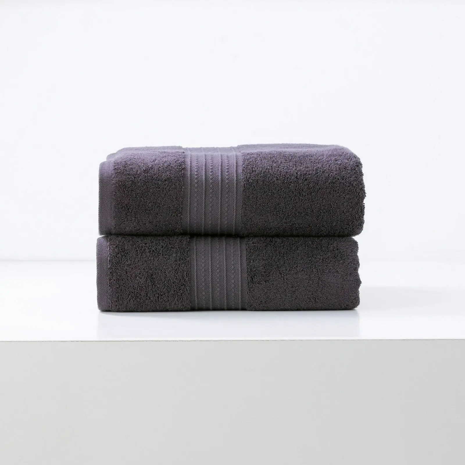 Brentwood Quick Dry Towel Sets Carbon