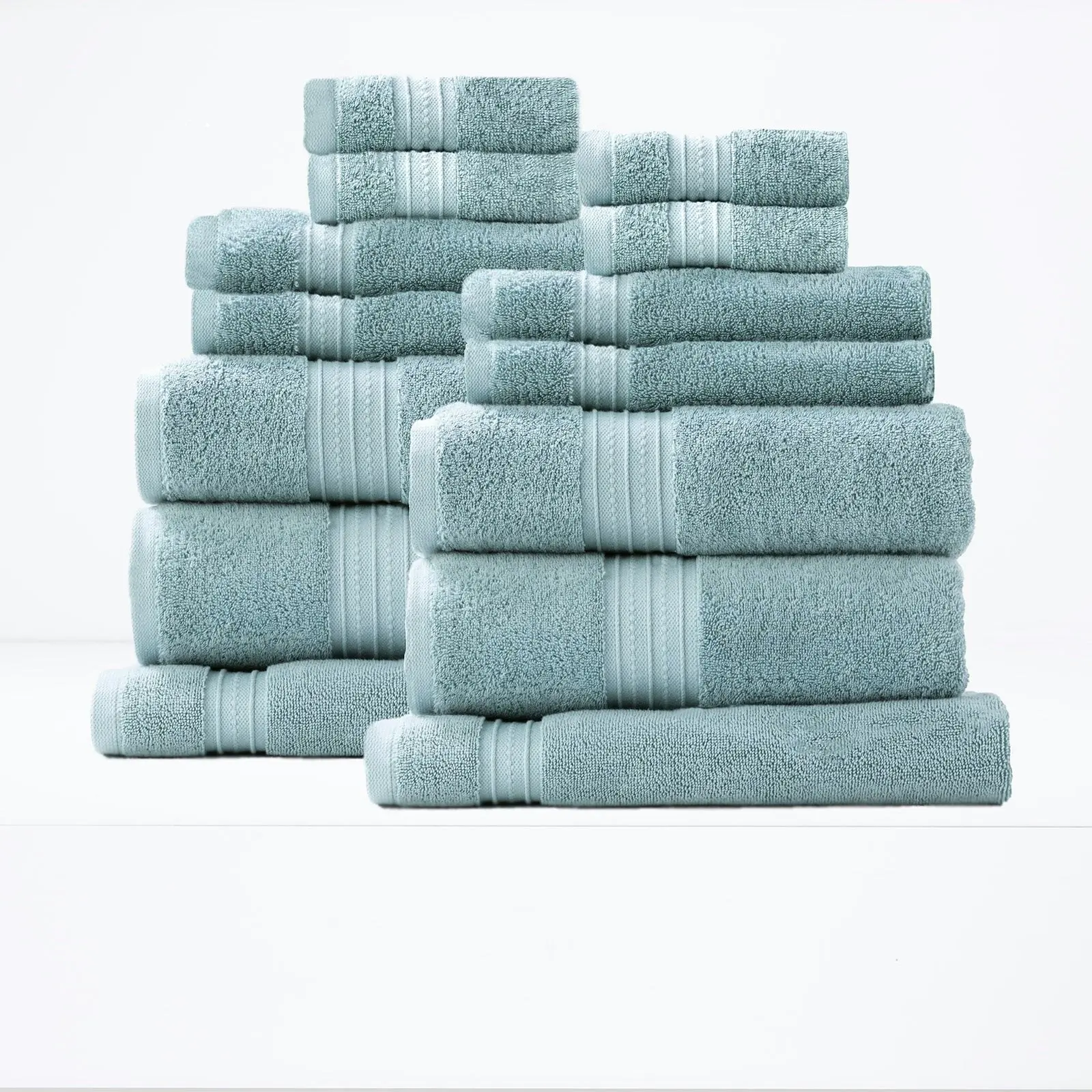 Brentwood Quick Dry Towel Sets Gray Mist