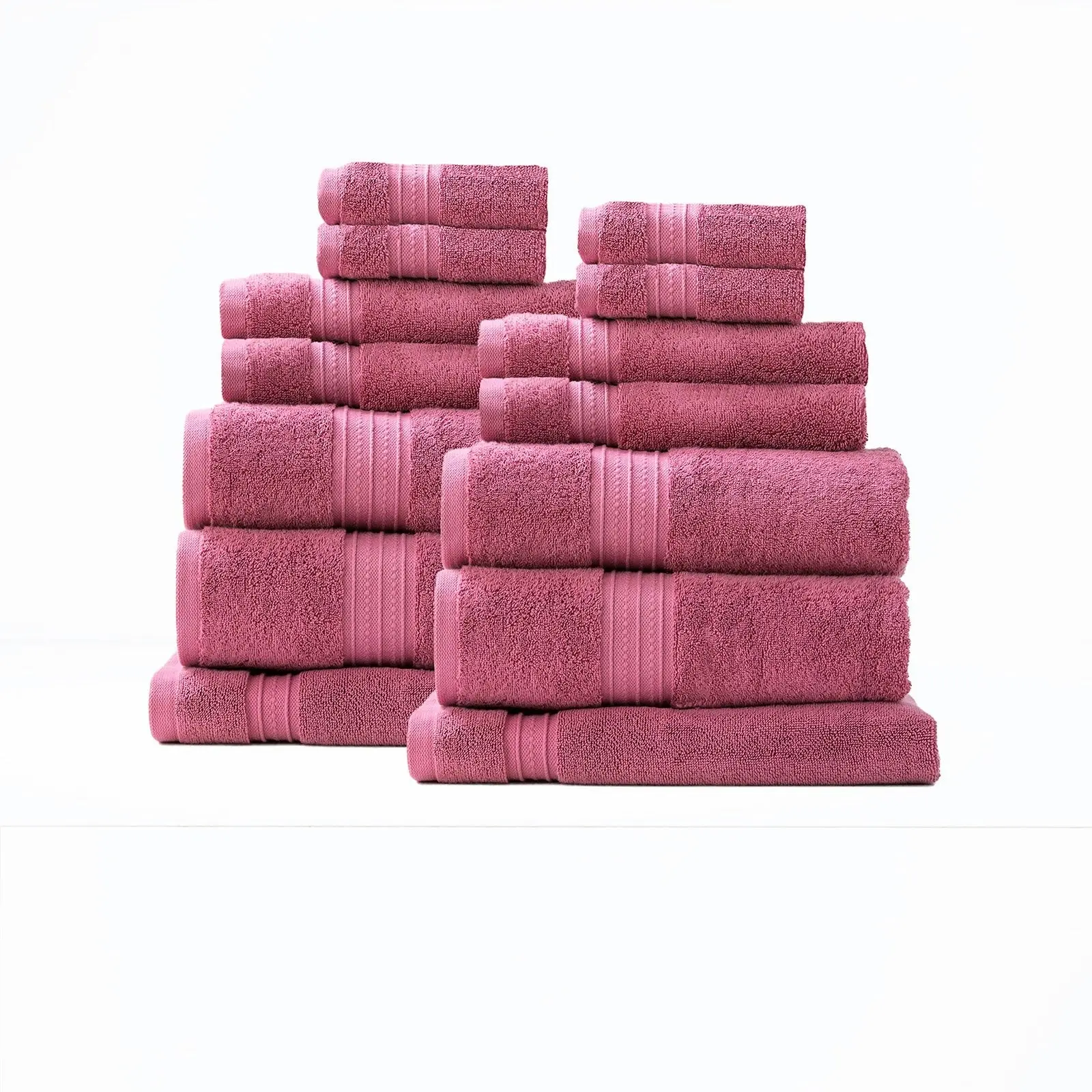 Brentwood Quick Dry Towel Sets Rosebud