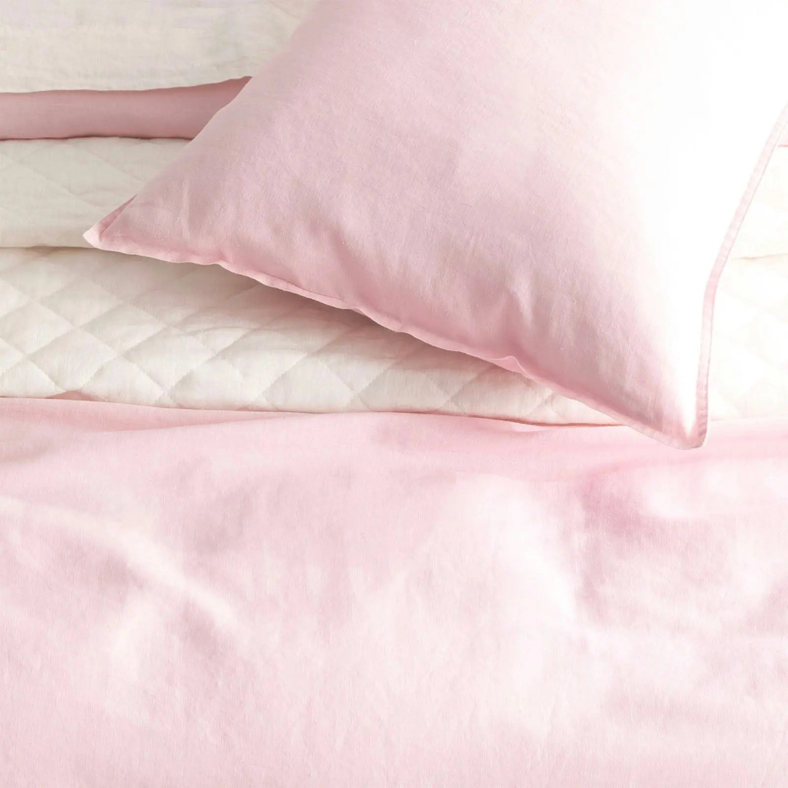 Cavallo Linen Quilt cover Rose