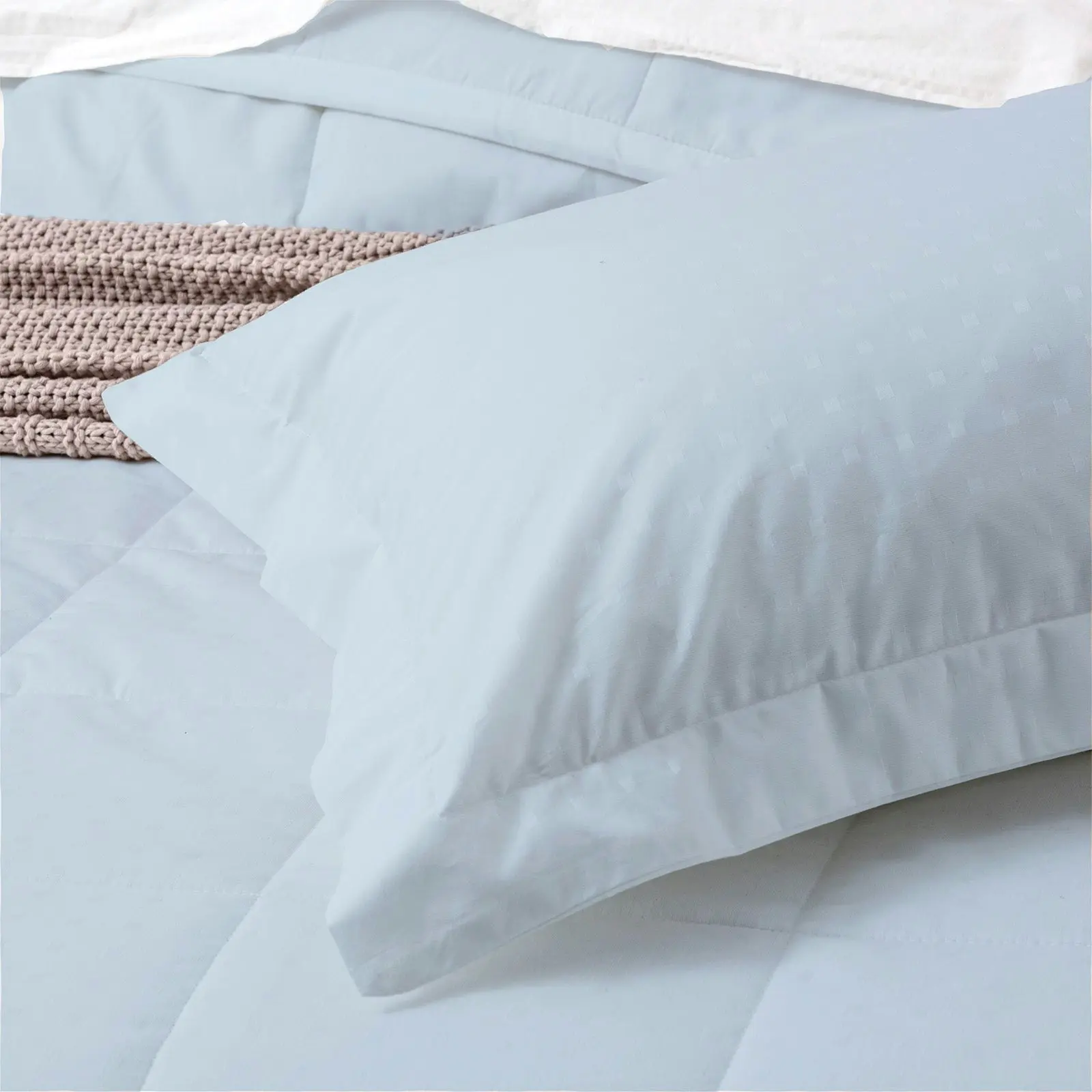 Sofia Comforter sets Cotton Jacquard Sky