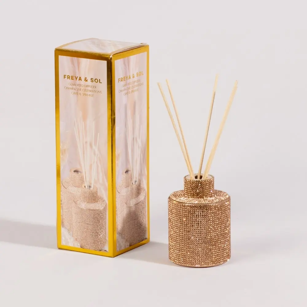 Freya & Sol Glam Reed Diffuser Sparkling Champagne Celebrations Cake and Sprinkles