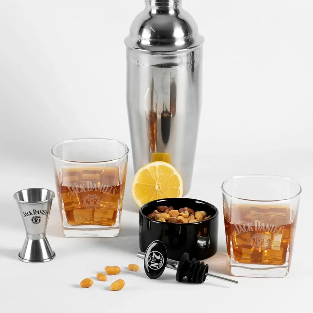 Jack Daniel's Pourer, Jigger & Glasses Set