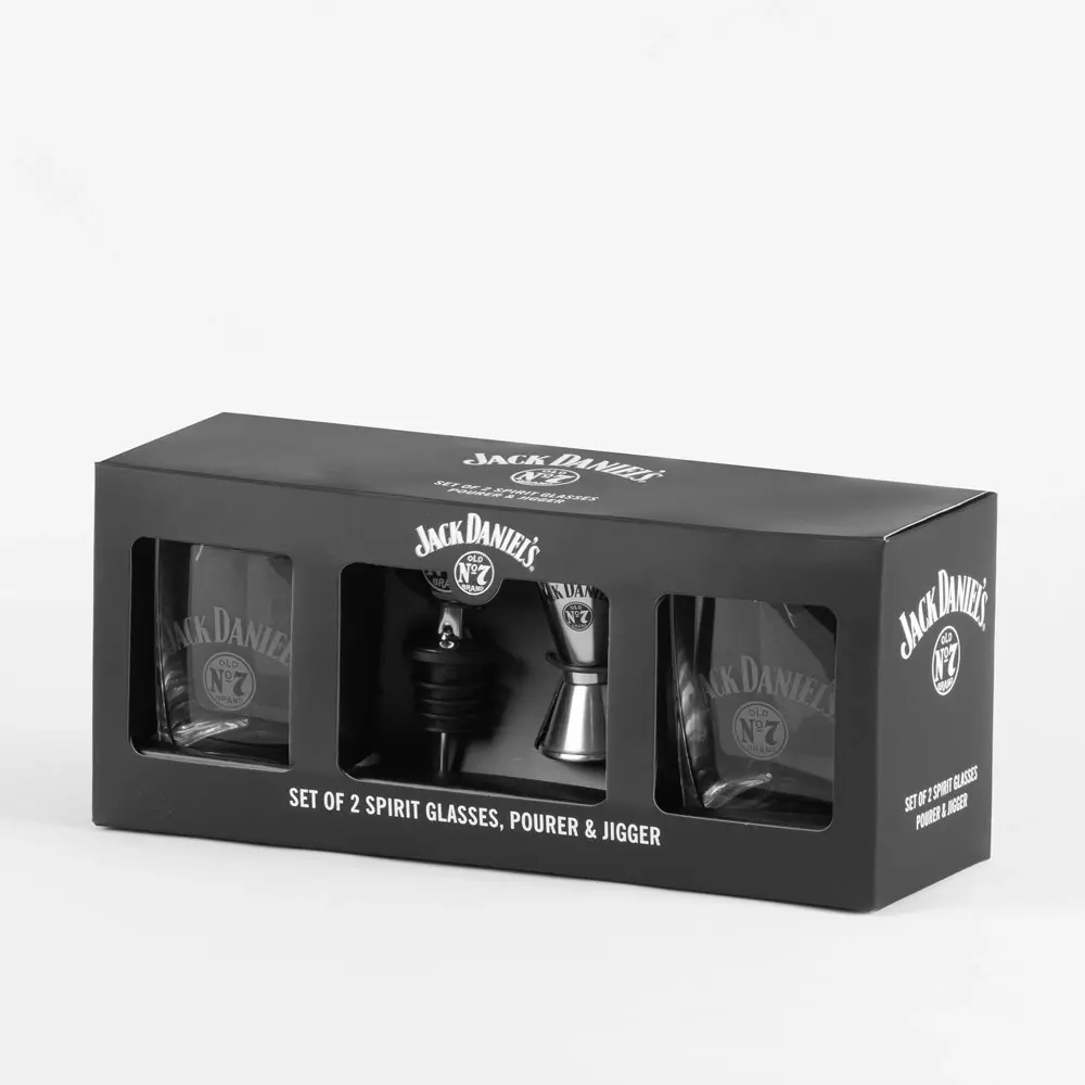 Jack Daniel's Pourer, Jigger & Glasses Set