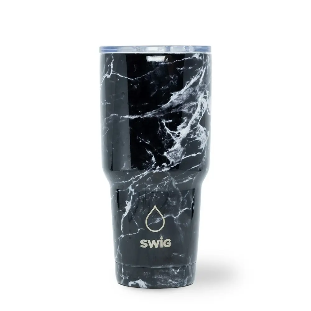 Swig Tumbler Black Marble 590mL