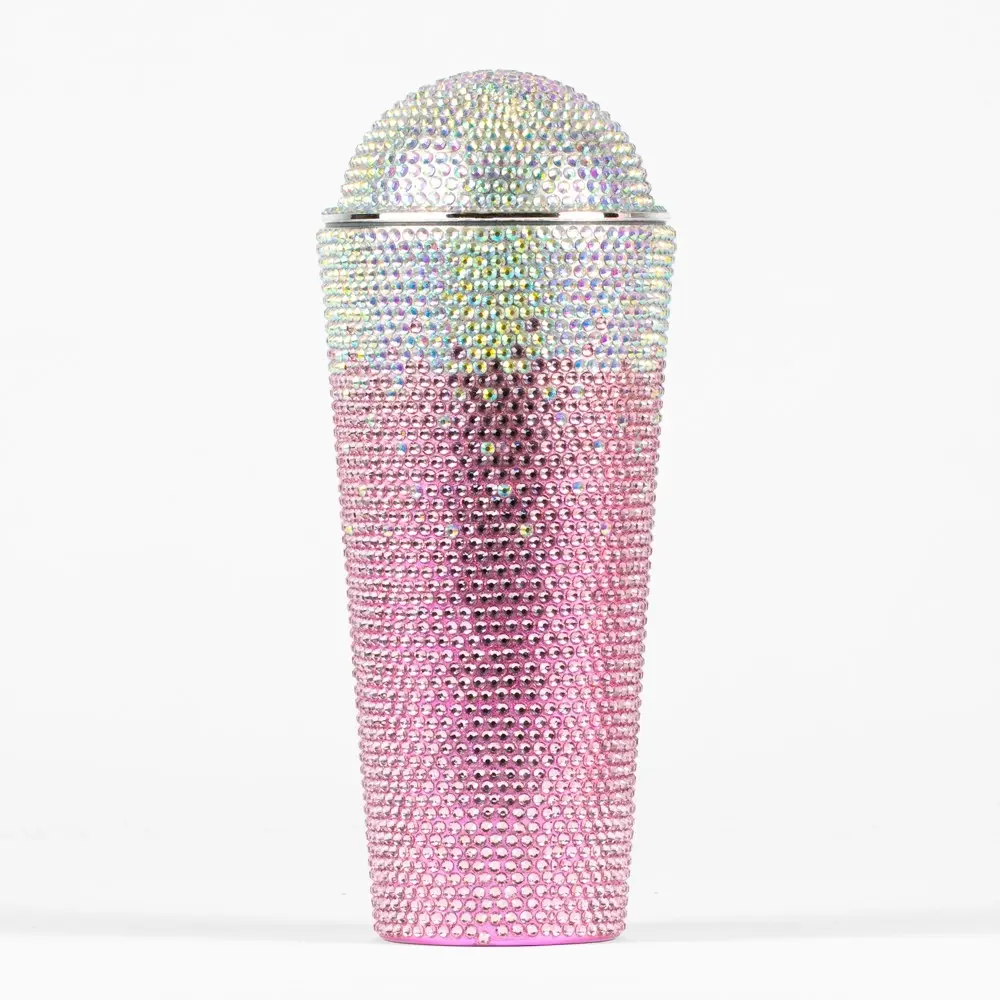 Glitter Bedazzle Cup Pink Ombre