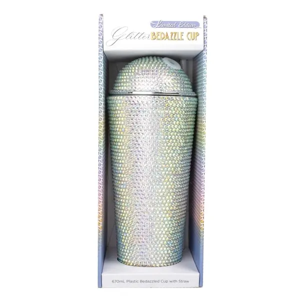 Bedazzle Cup Silver Iridescent