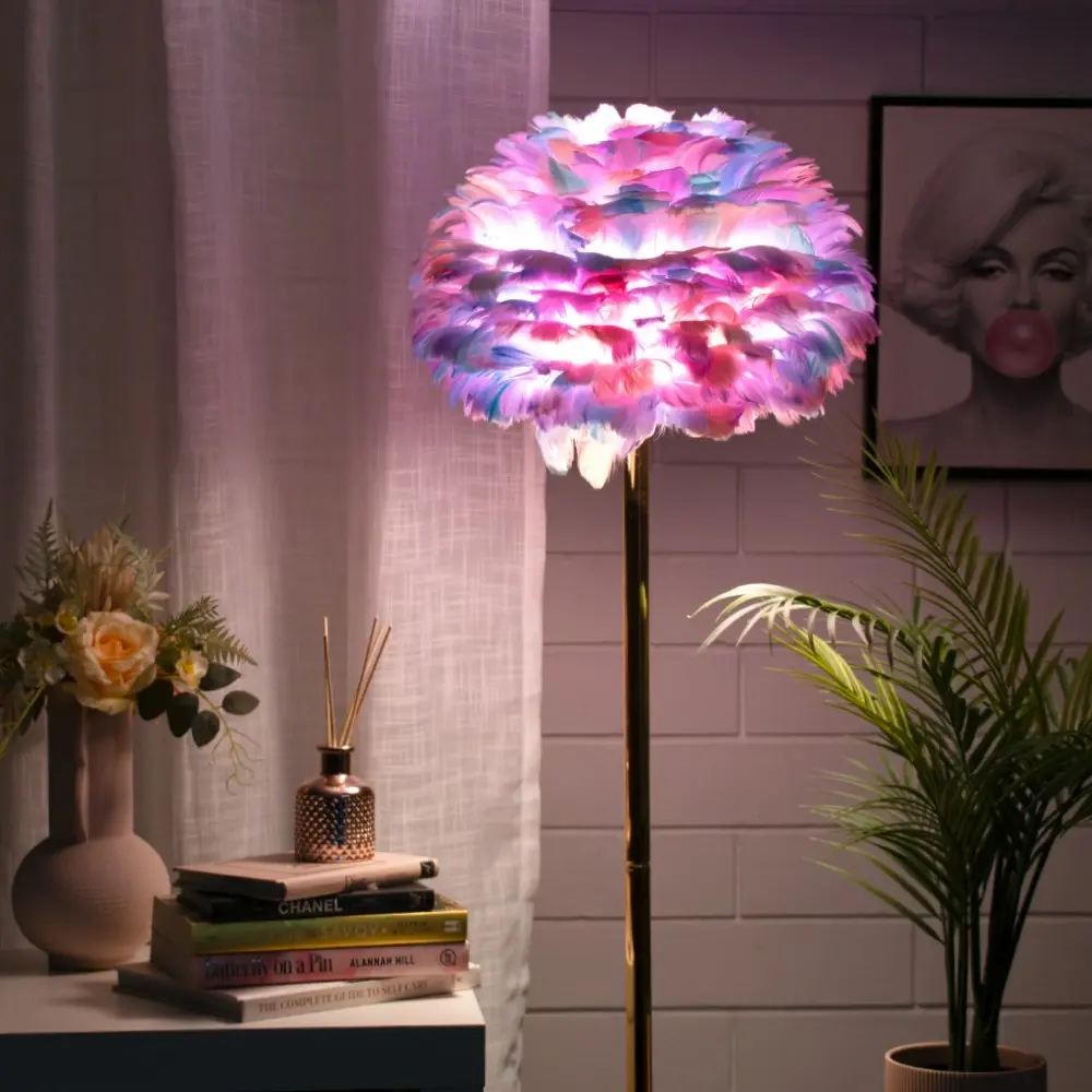 Unicorn Feather Floor Lamp