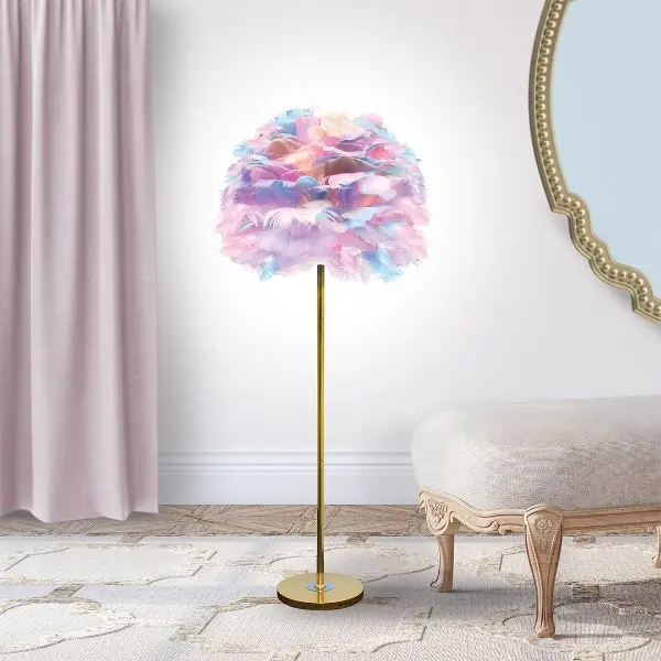 Unicorn Feather Floor Lamp