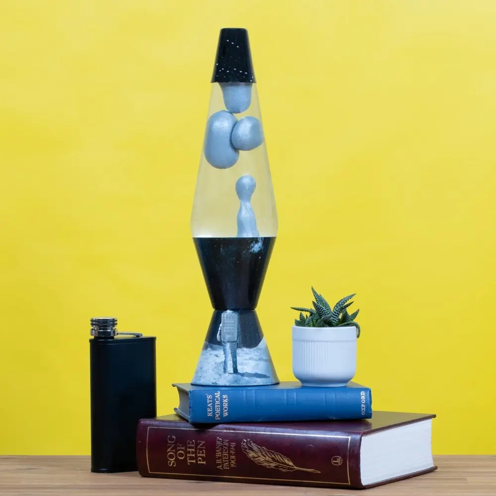 Silver Moon Lava Lamp