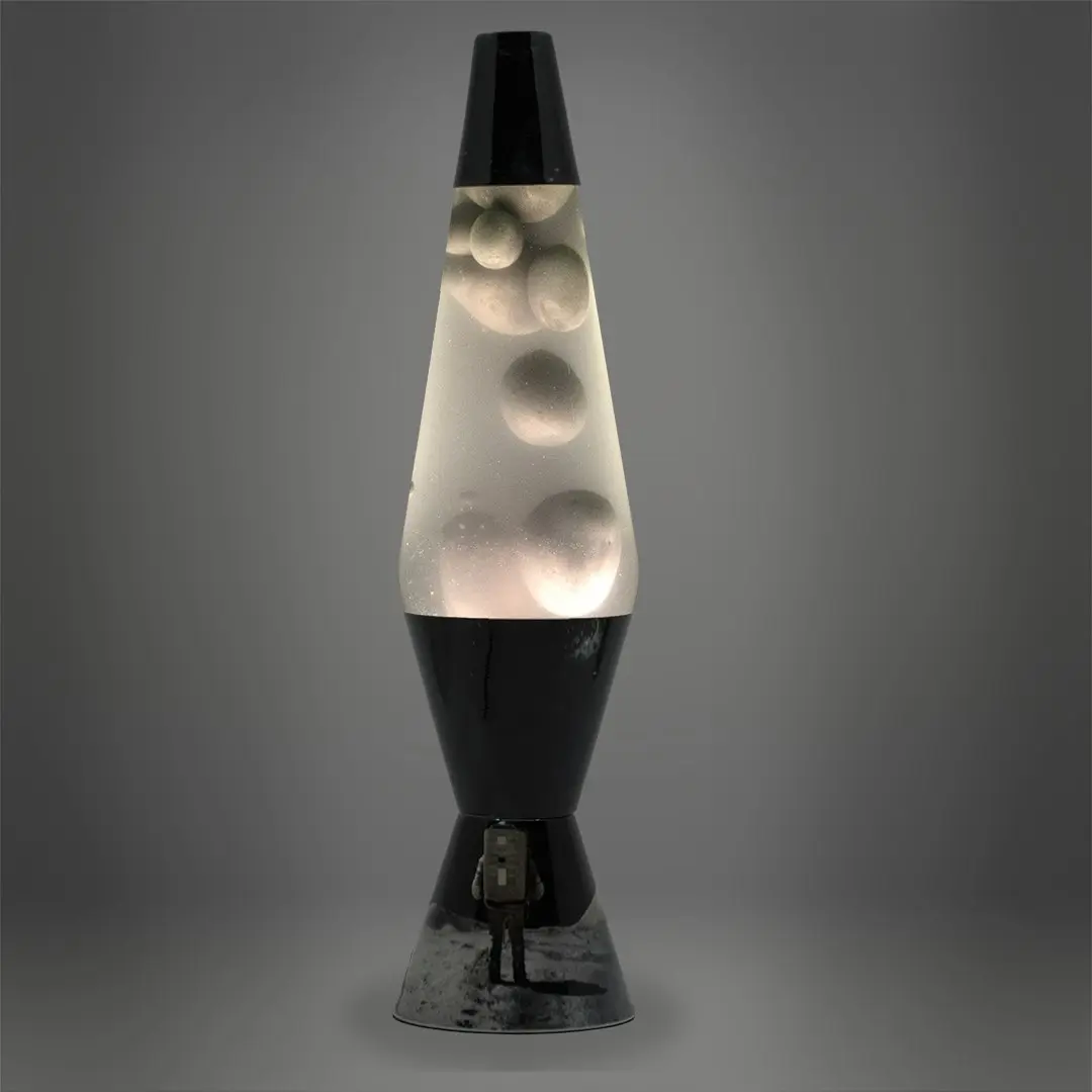 Silver Moon Lava Lamp