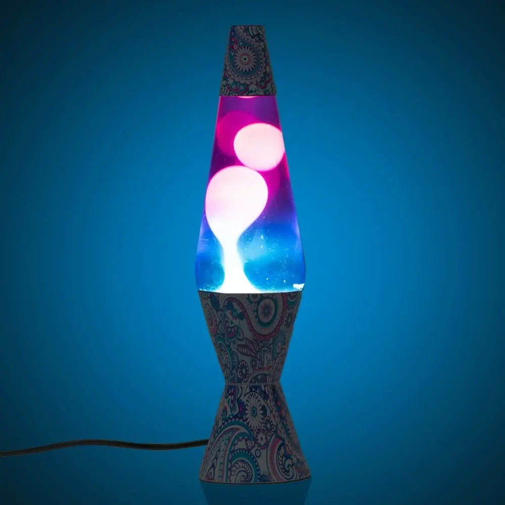 Paisley Blue Lava Lamp