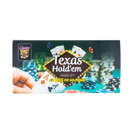 Texas Hold'em Poker Set 200 Chips