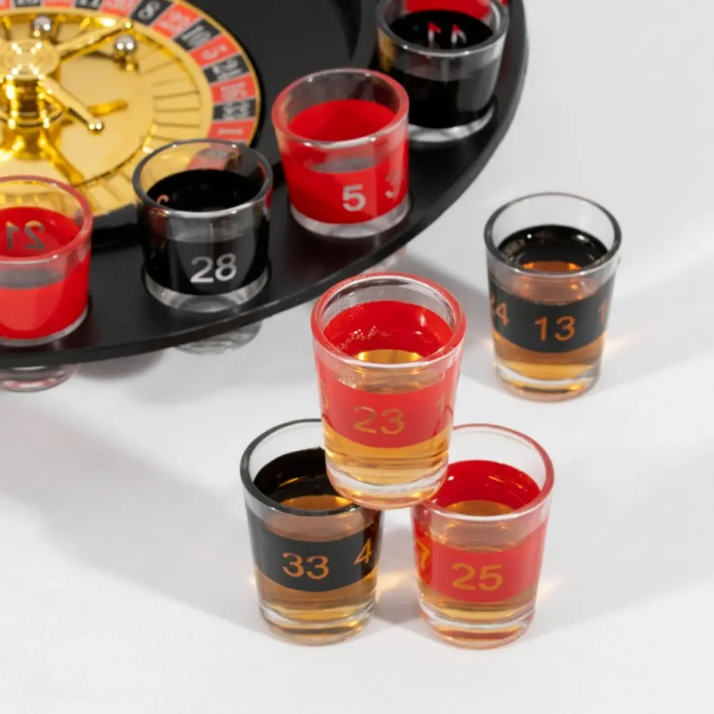 Pissed Shot Glass Roulette Drinking Game