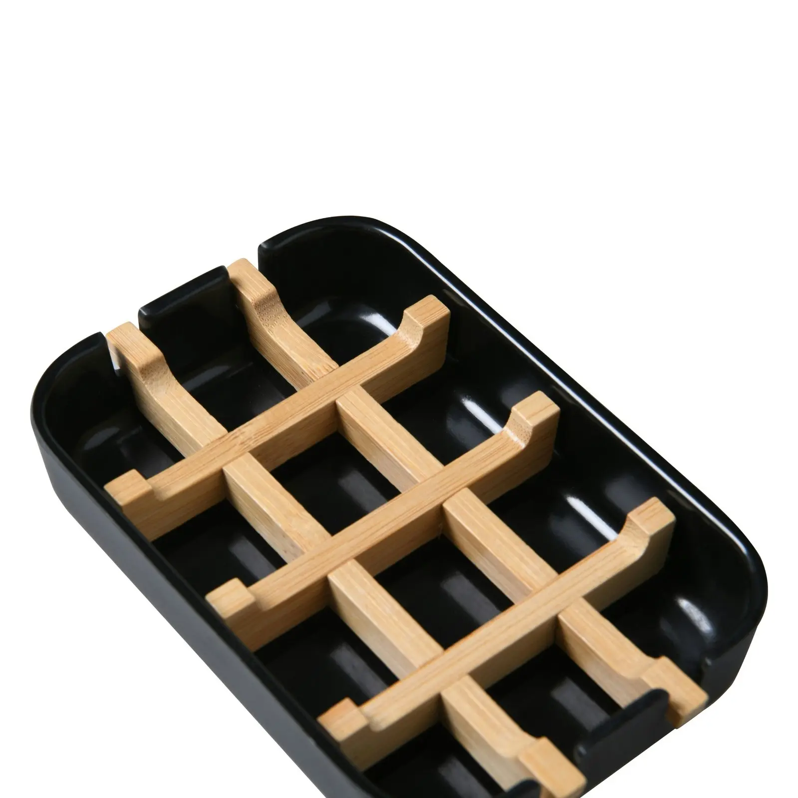 Takara Takae - Bamboo Soap Dish Black