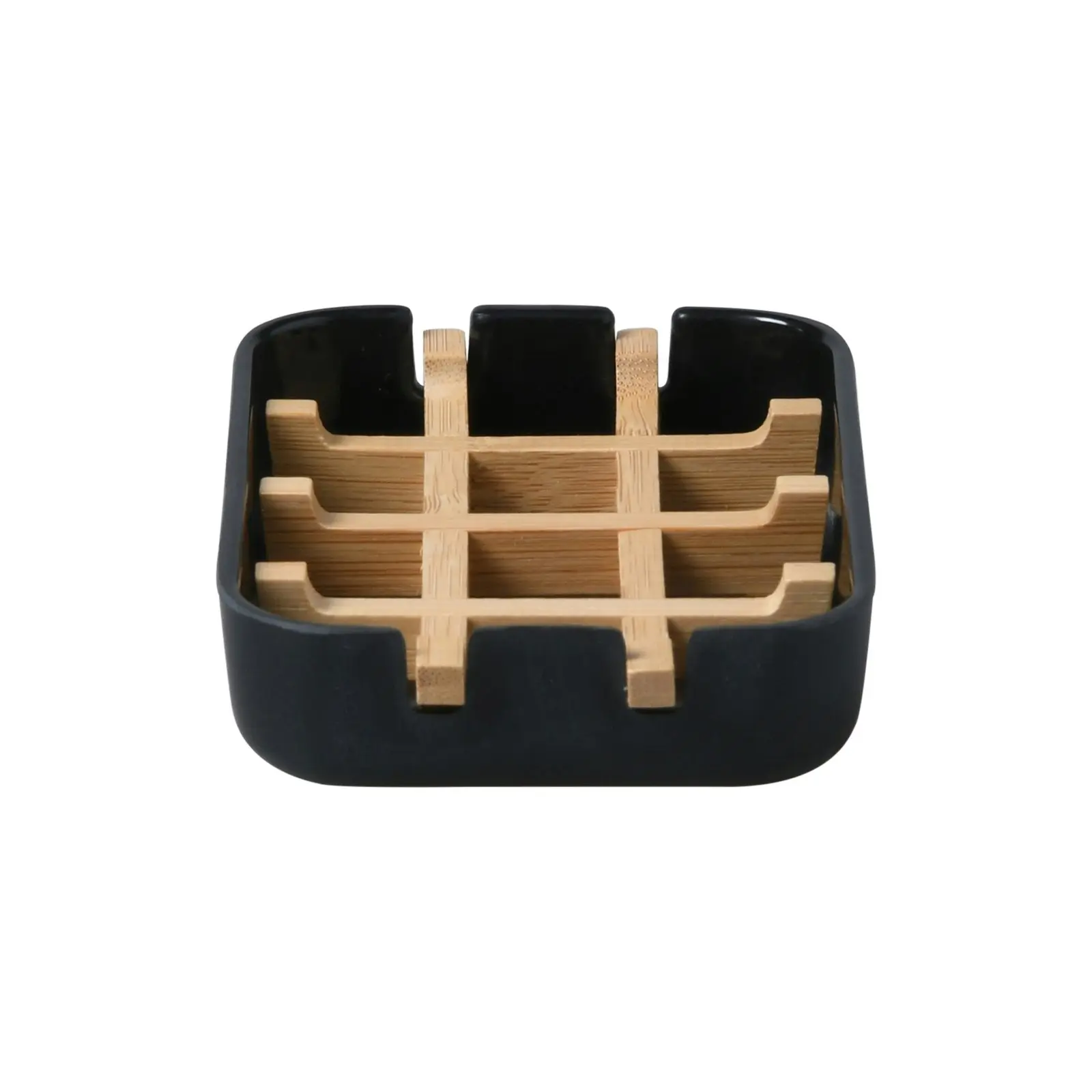 Takara Takae - Bamboo Soap Dish Black