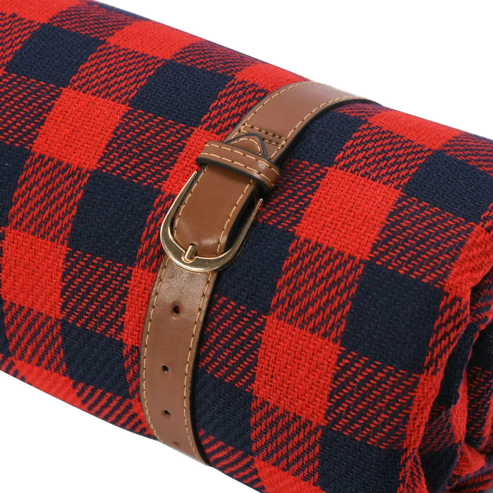 Hunter Waterproof Picnic Rug - Red & White Gingham