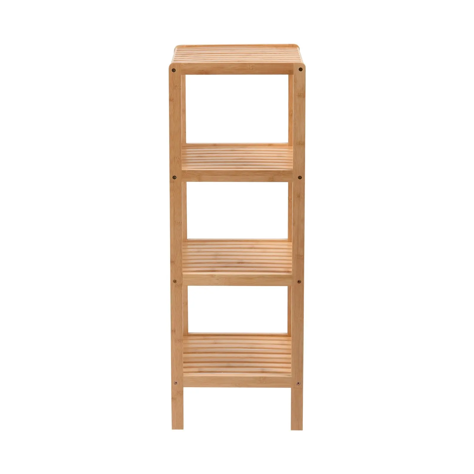 Sherwood Vivonne 4-Tier Bamboo Shelf Natural Bamboo Colour 34x33x95cm