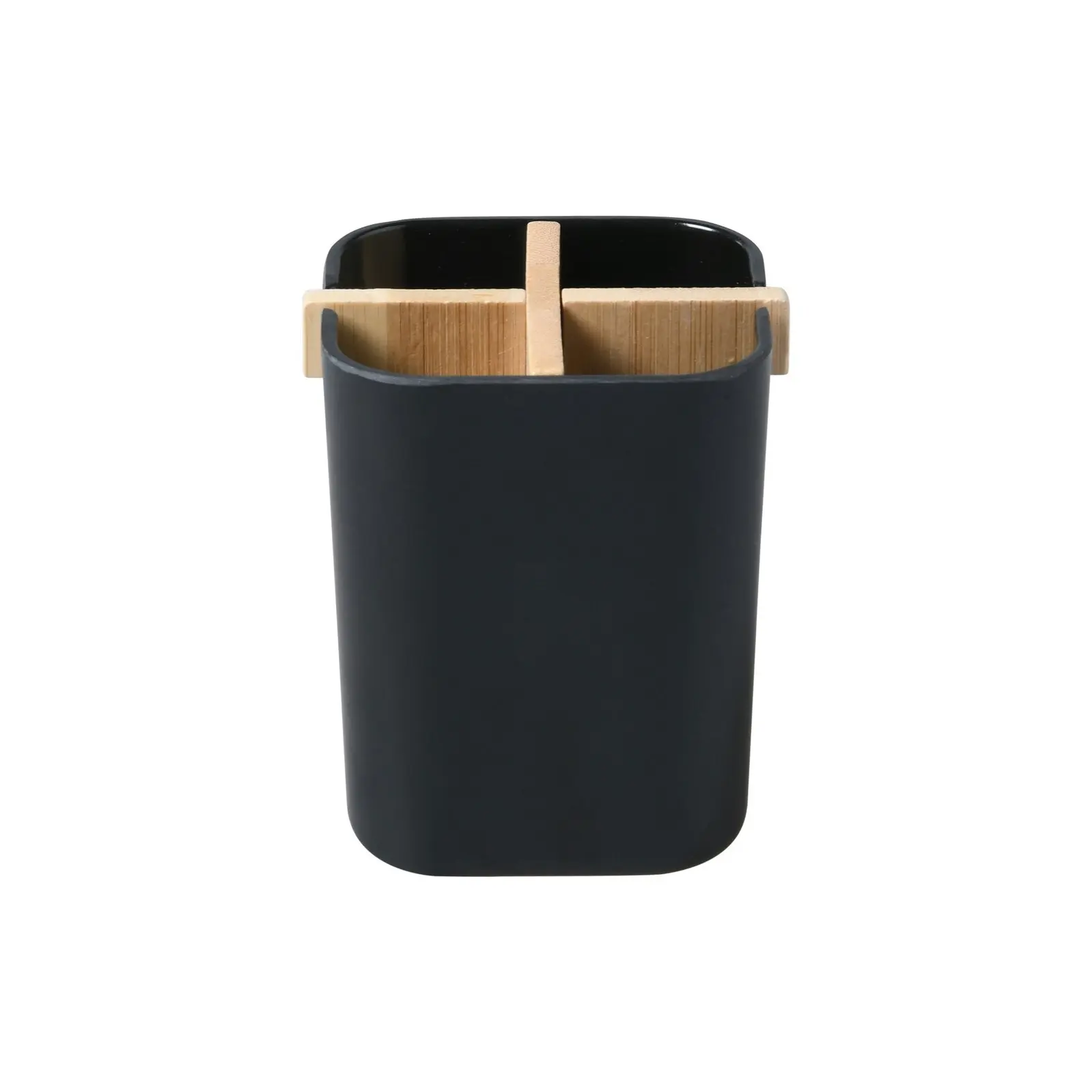 Takara Takae - Bamboo Toothbrush Holder Black