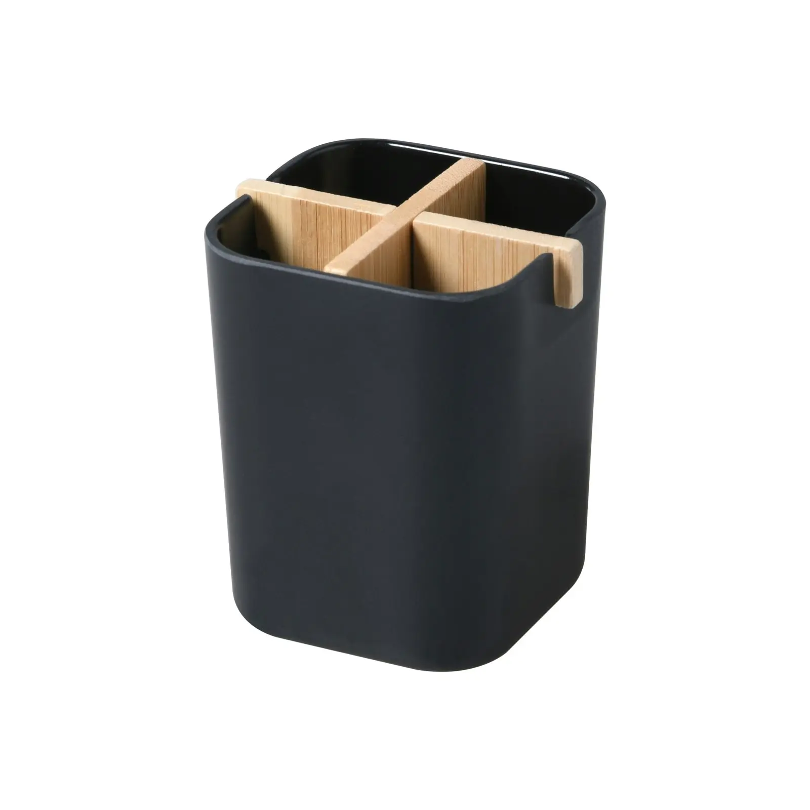 Takara Takae - Bamboo Toothbrush Holder Black