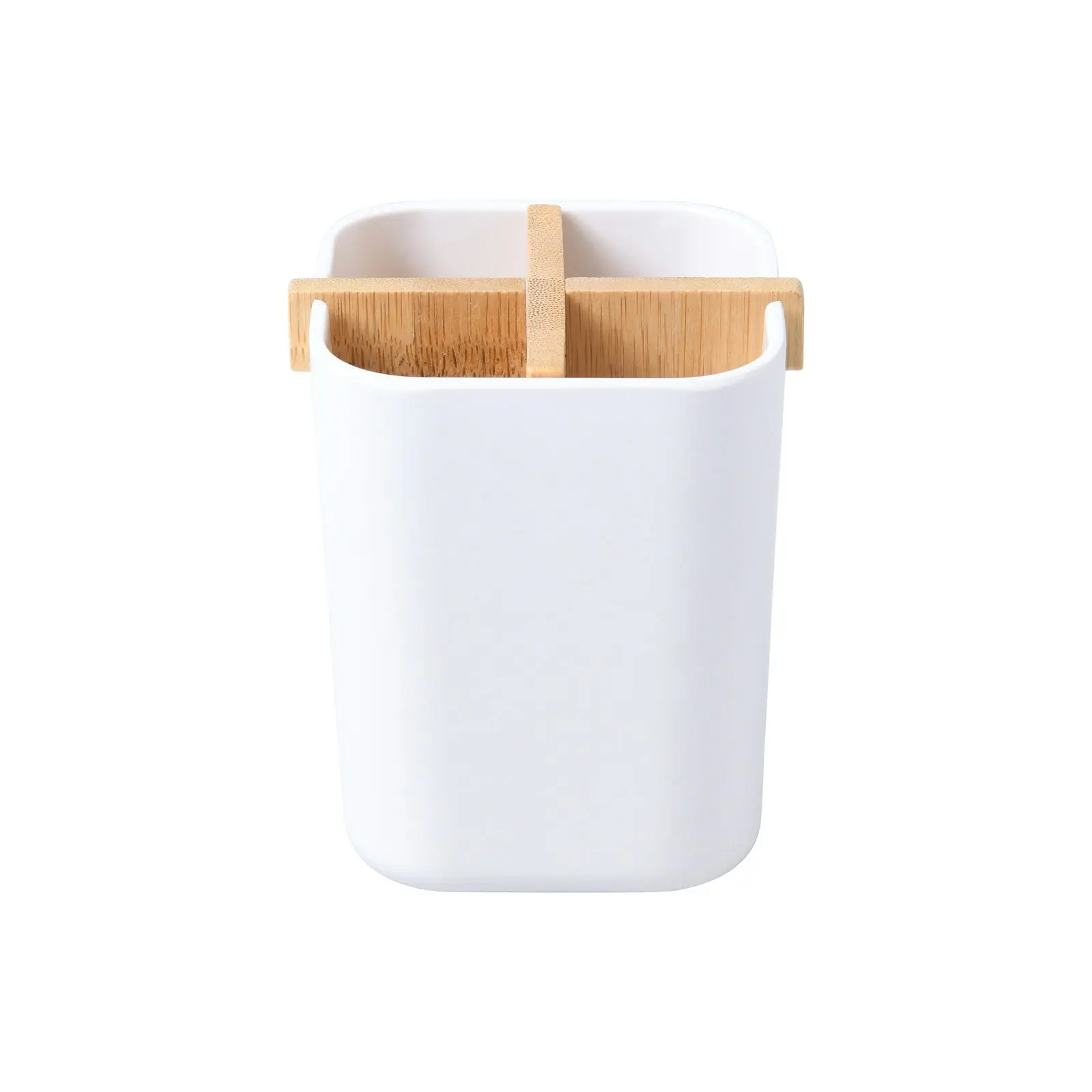 Takara Takae – Bamboo Toothbrush Holder White