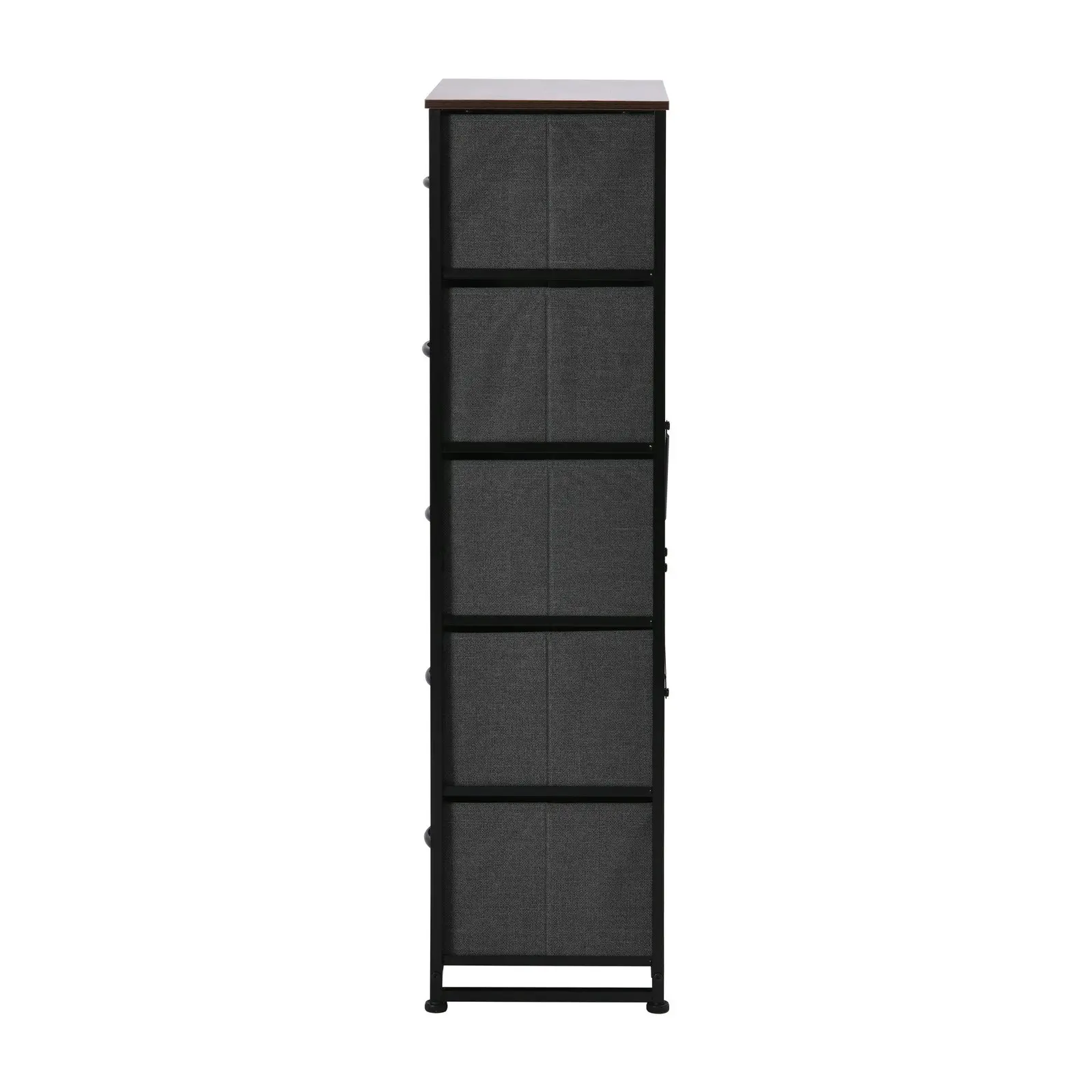 Sherwood Luna 5 Drawer Tallboy Charcoal (TW Exclusive)