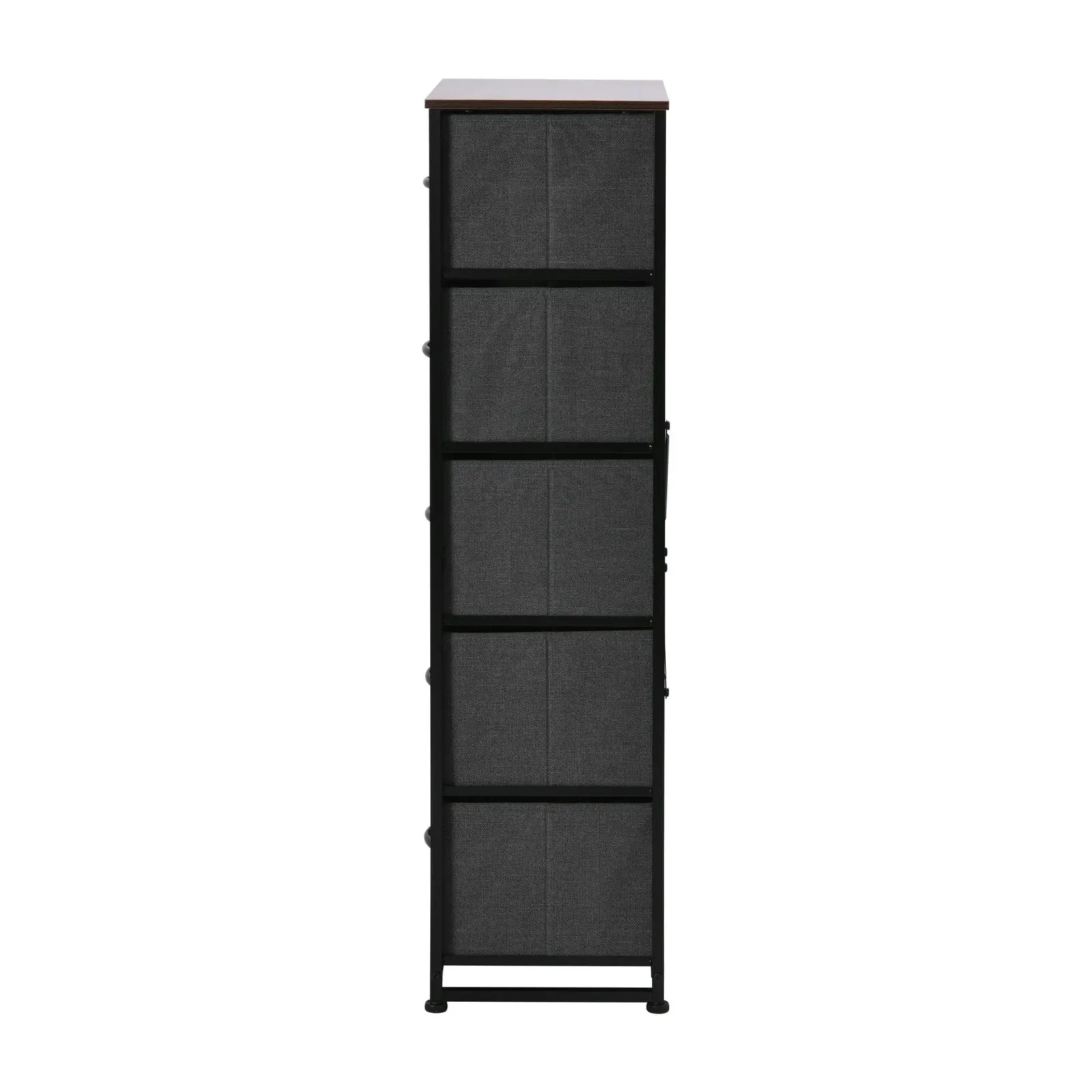 Sherwood Luna 5 Drawer Tallboy Charcoal (TW Exclusive)