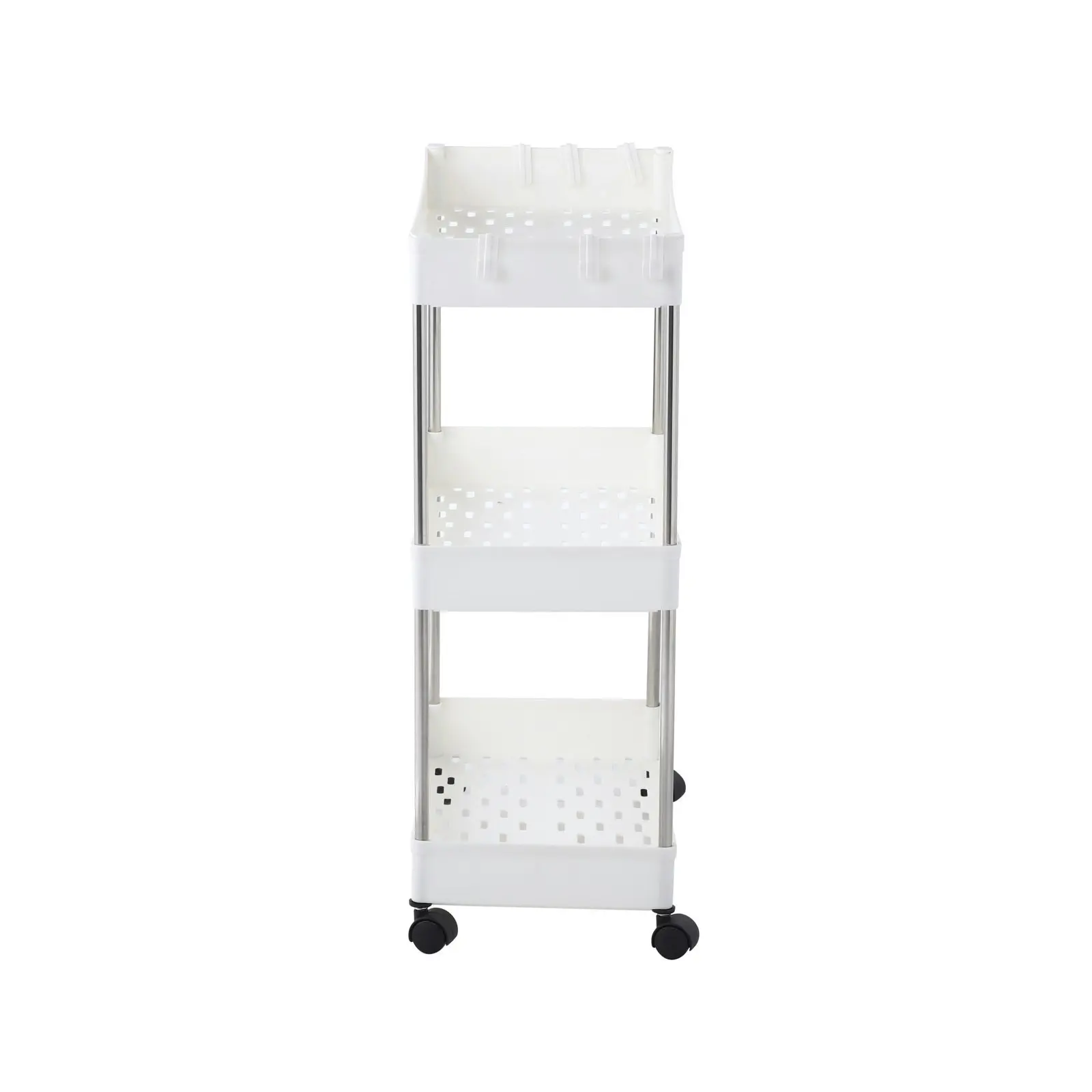 Sherwood Home 3 Tiers Organiser - White - 40x22x60cm