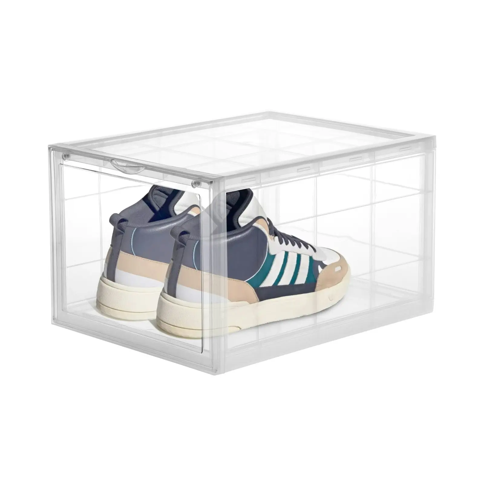 Sherwood Front Display Shoe Box Organiser Clear 36x28x22cm