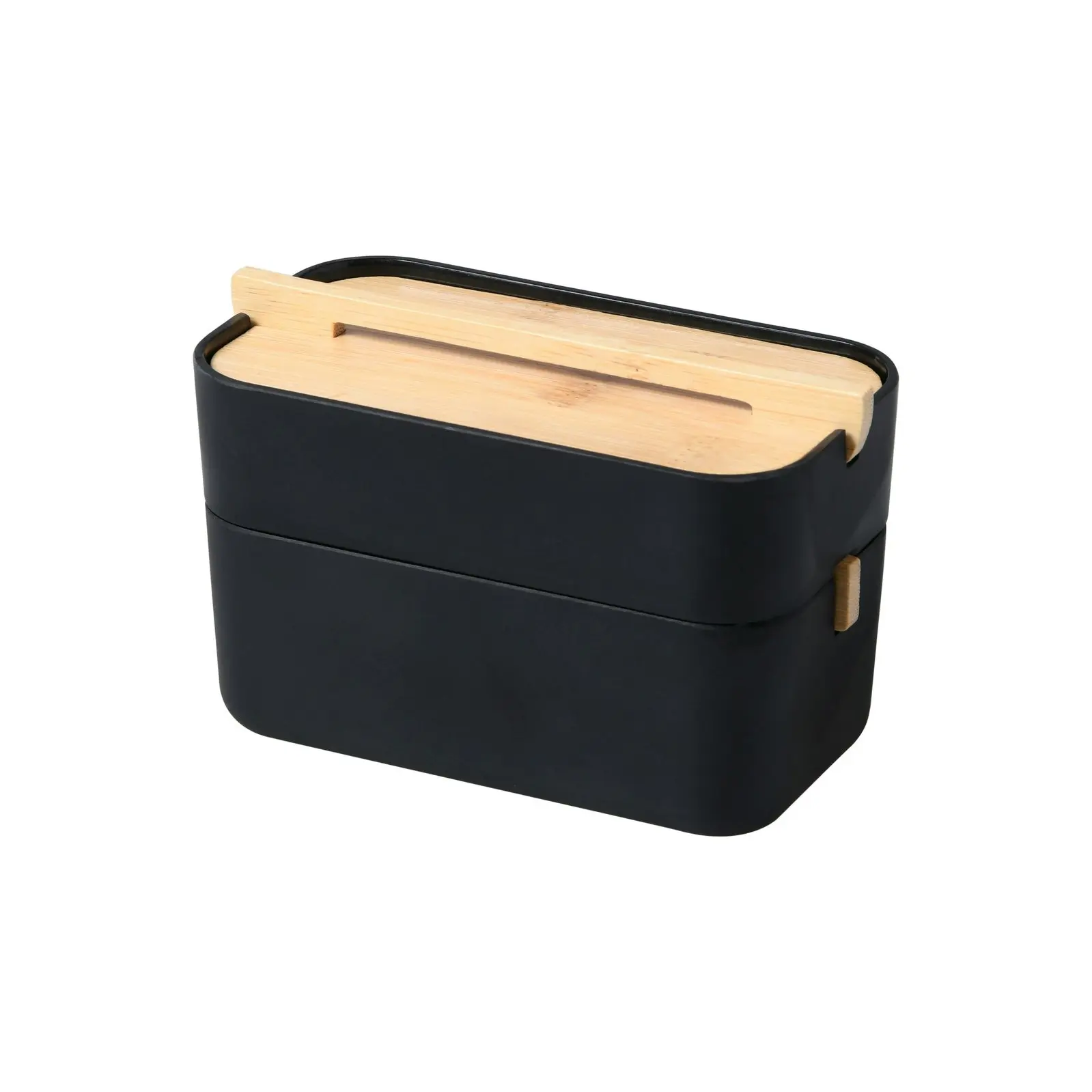 Takara Takae - Bamboo Double Layer Jewellery Box Black