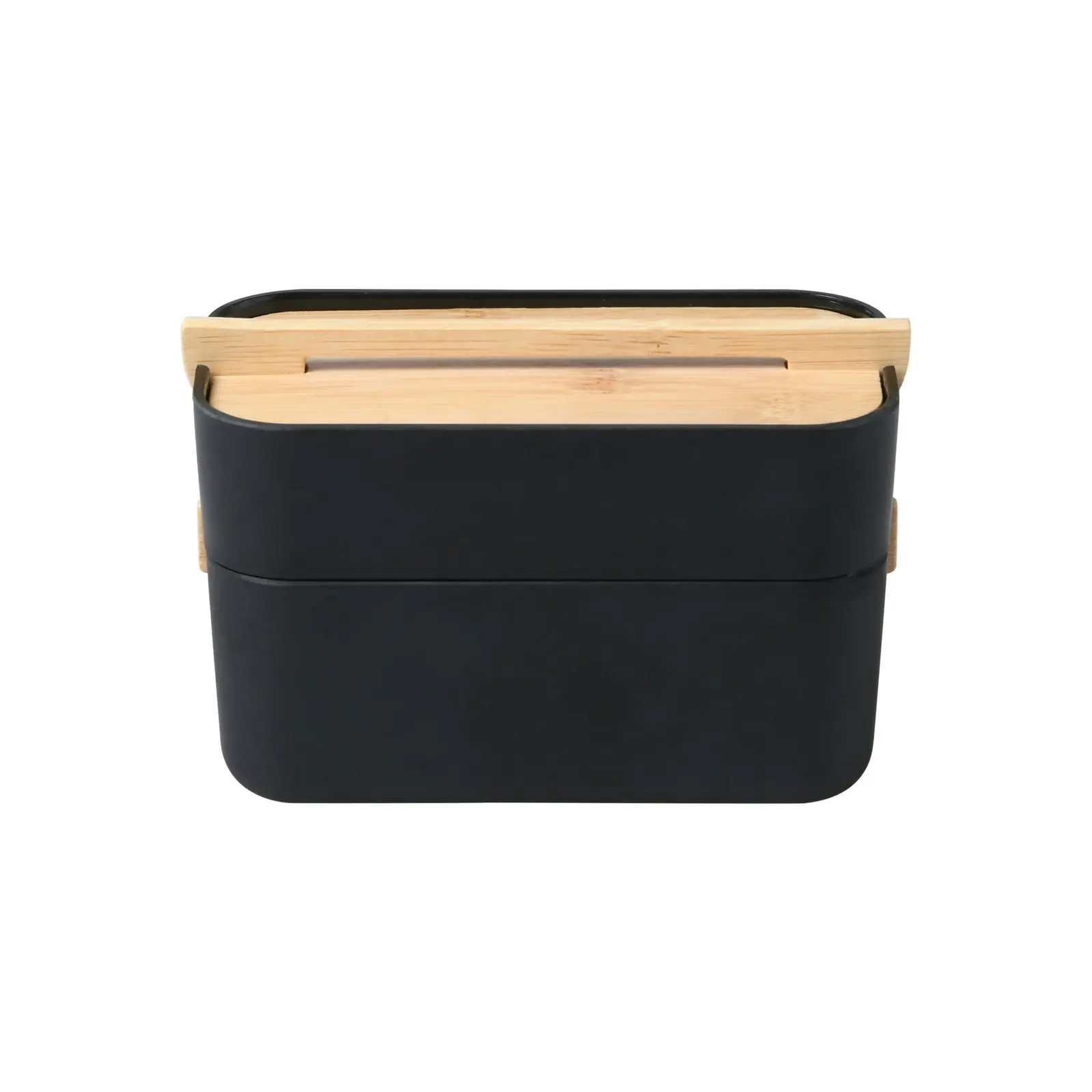 Takara Takae - Bamboo Double Layer Jewellery Box Black