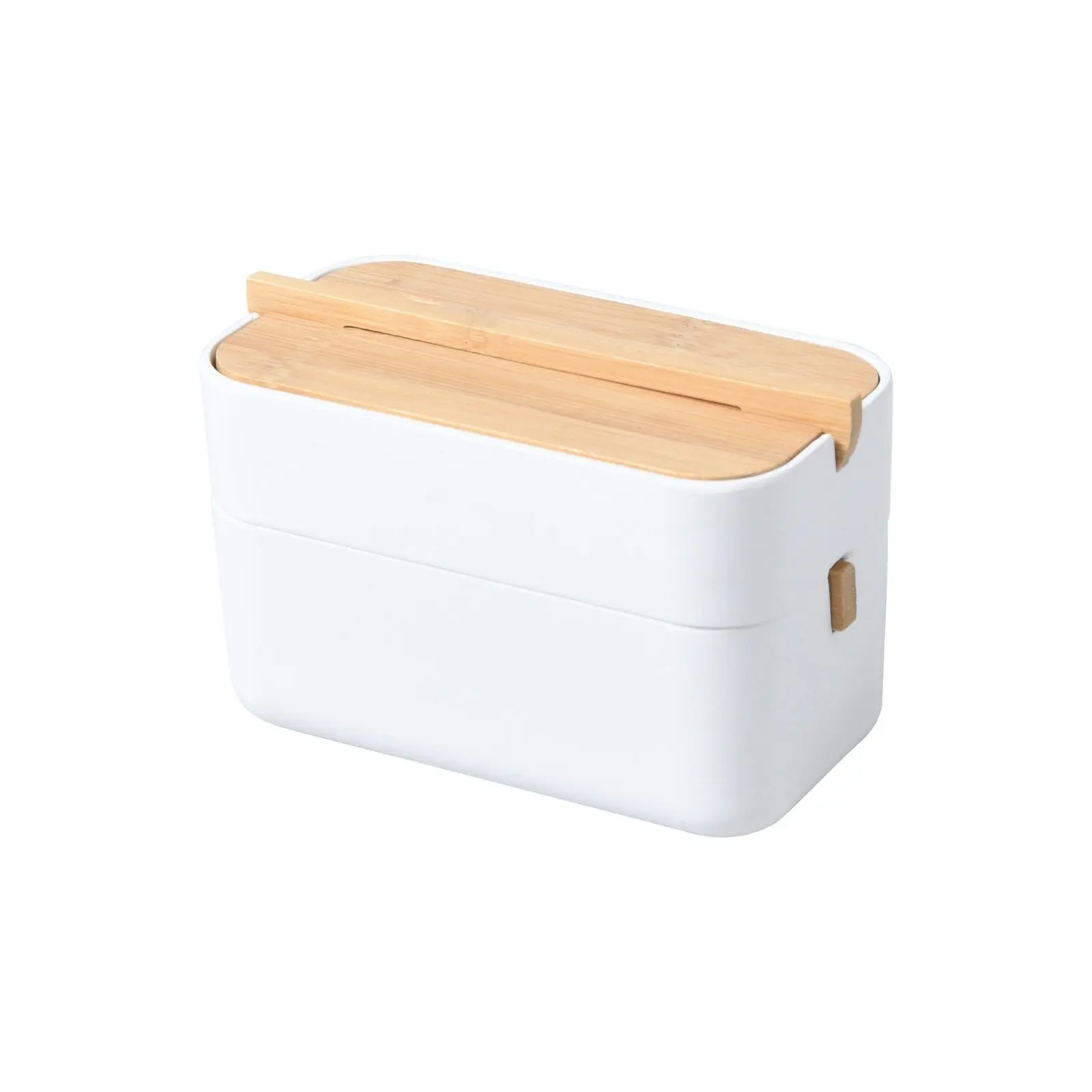 Takara Takae - Bamboo Double Layer Jewellery Box White