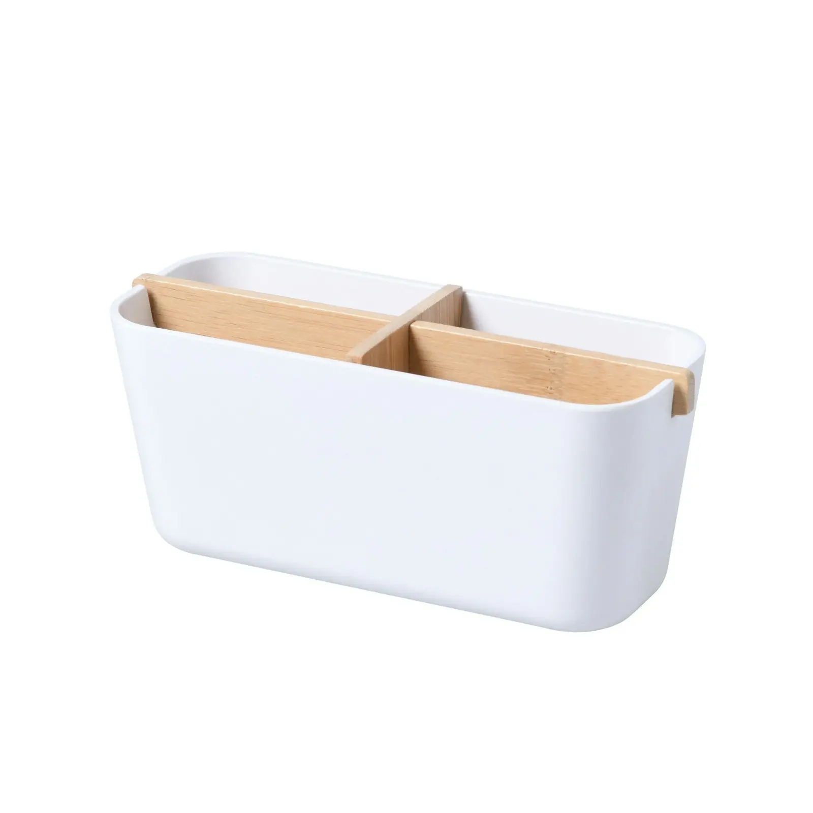 Takara Takae - Bamboo Multi-Functional Organiser White