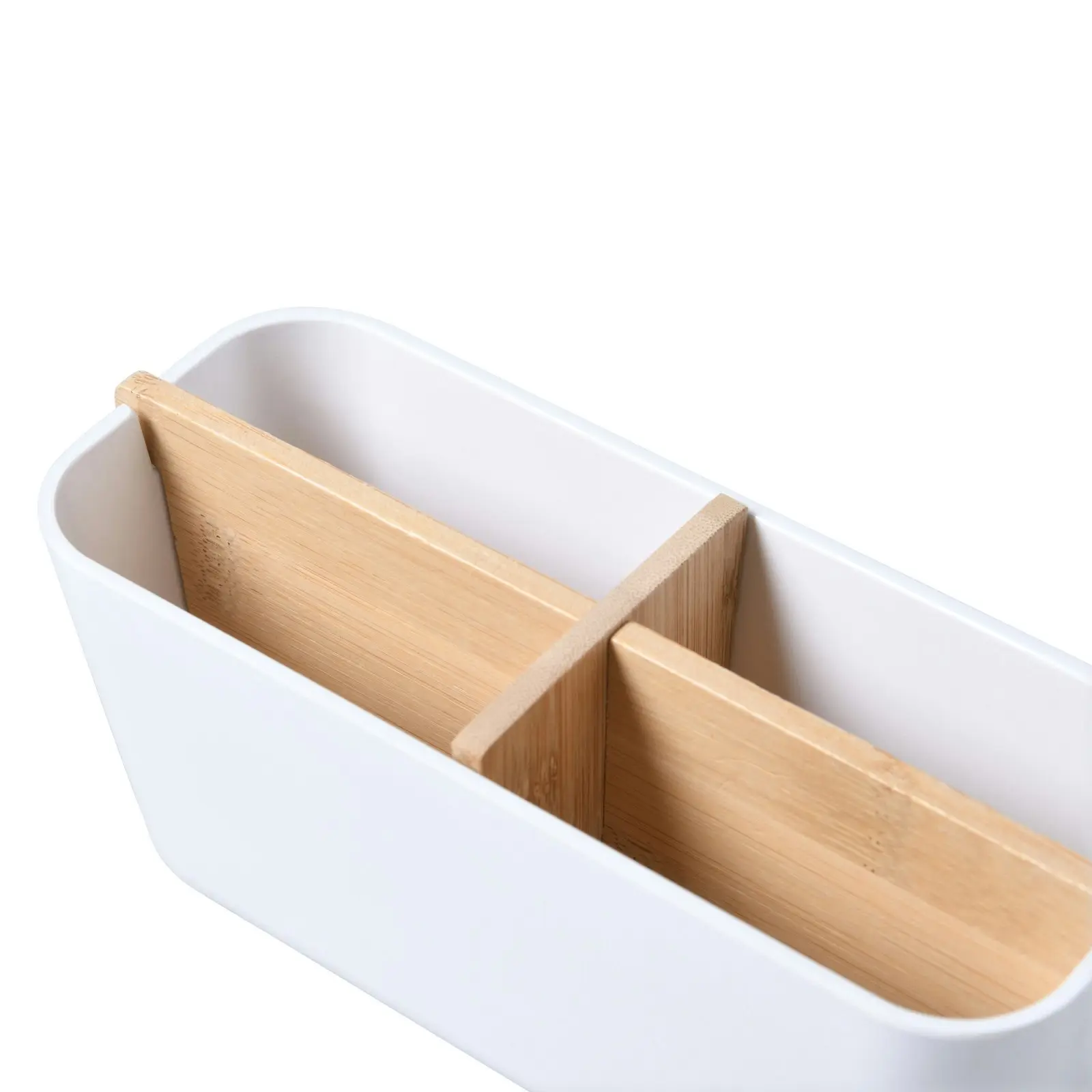 Takara Takae - Bamboo Multi-Functional Organiser White