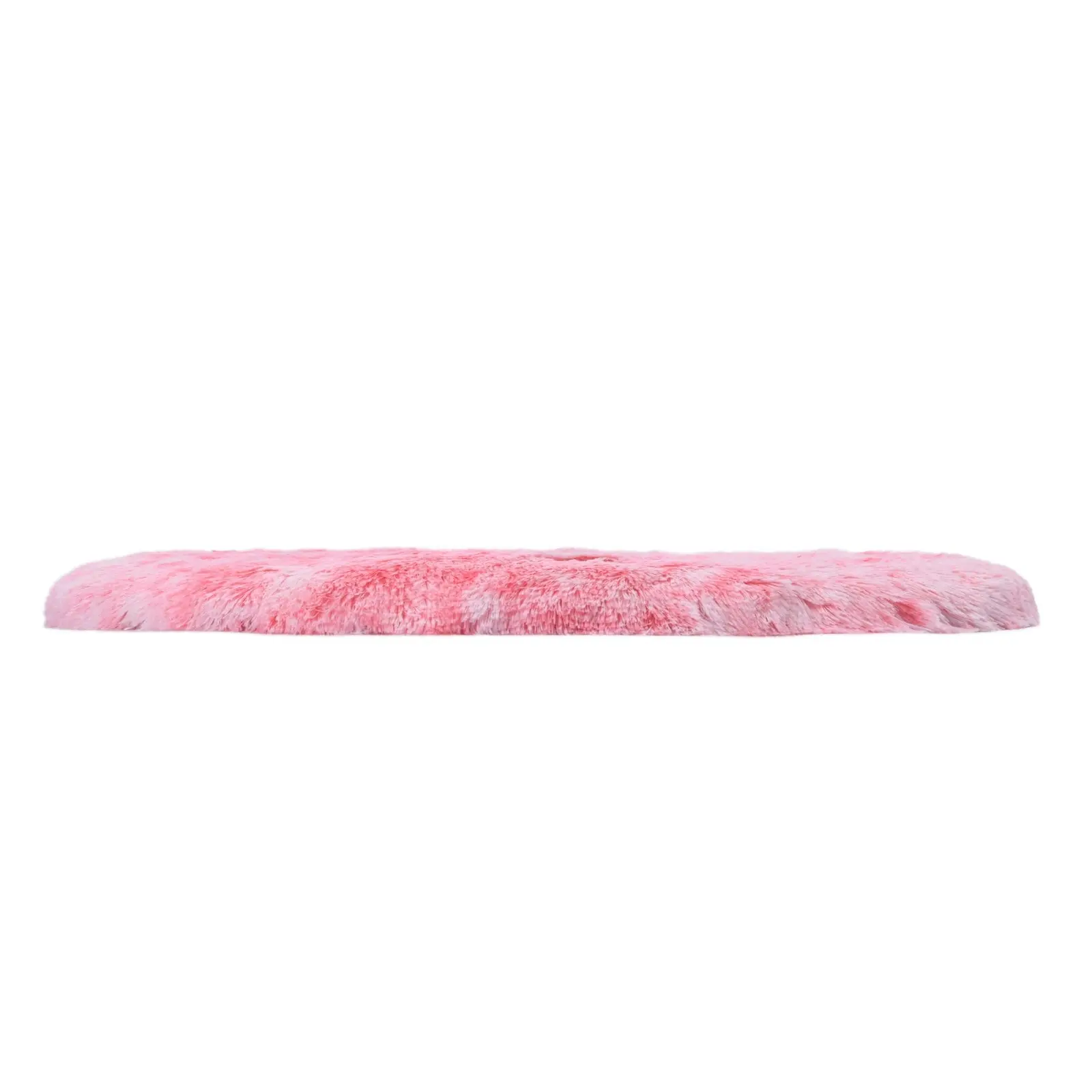 Charlie's Shaggy Faux Fur Round Calming Dog Mat Ombre Pink Medium