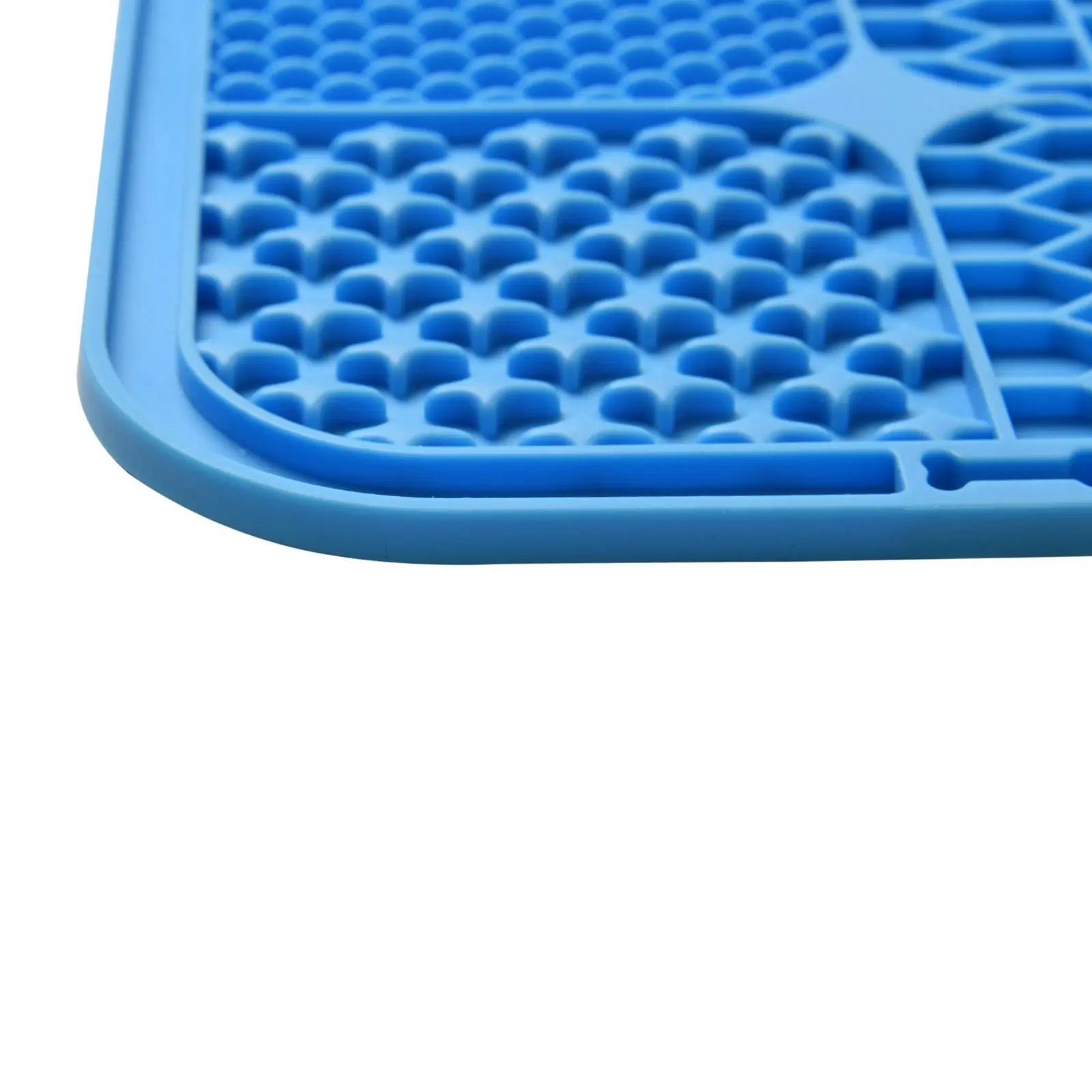 Charlie’s Shlurp Multi-Texture Lick Mat With Suction Back Blue 20x20x1cm