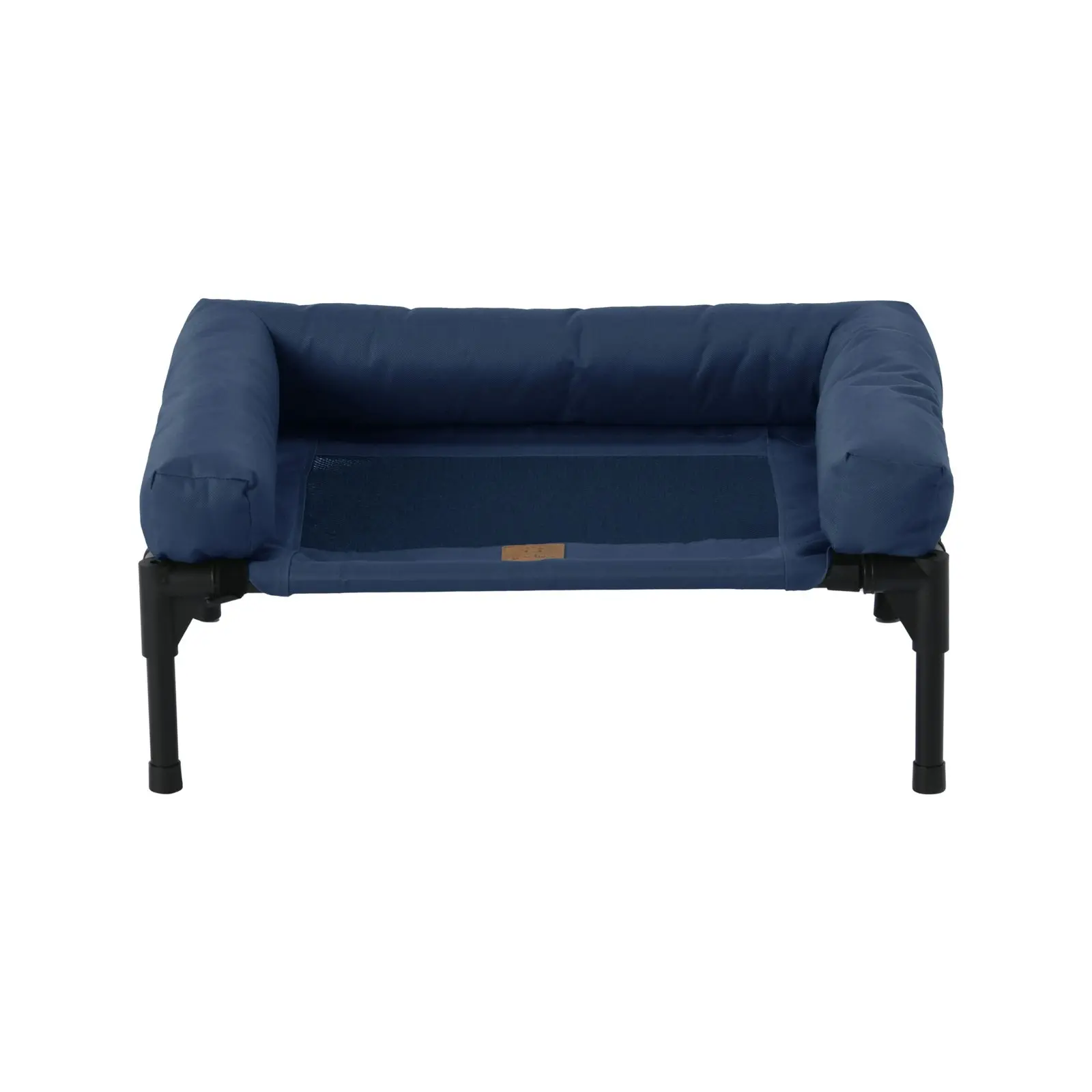 Charlie's Elevated Trampoline Bolster Sofa Dog Bed Blue Small